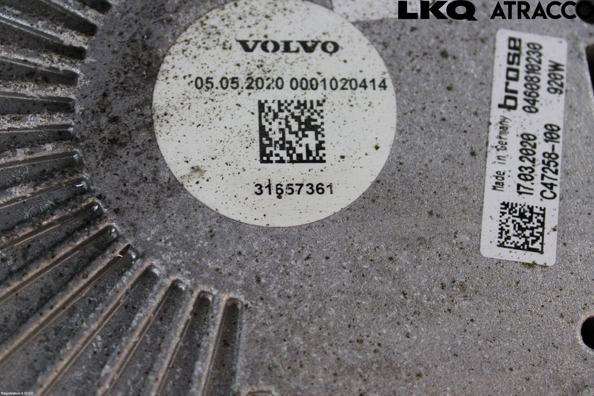 Volvo V90 17->> Kylfläkt El