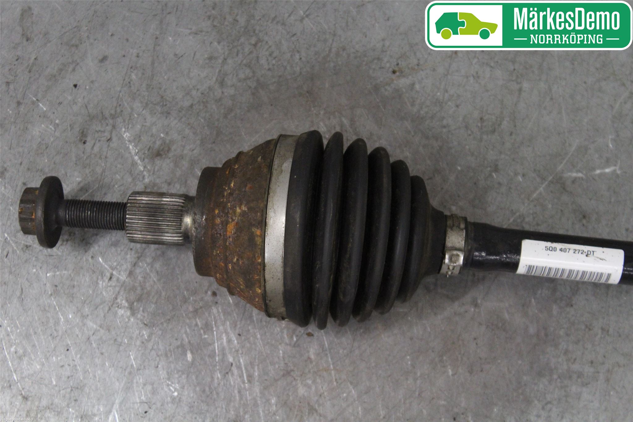 Volkswagen VW GOLF / E-GOLF VII 13-20 Drivaxel Fram Höger
