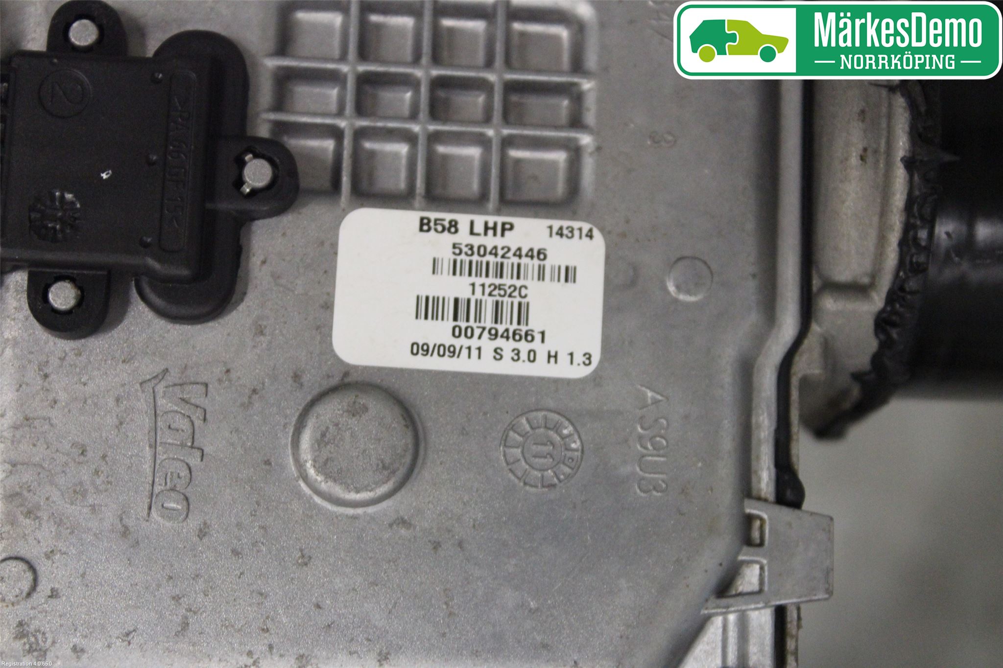 Citroen C4 GRAND PICASSO 07-13 Torkarmotor Vindruta