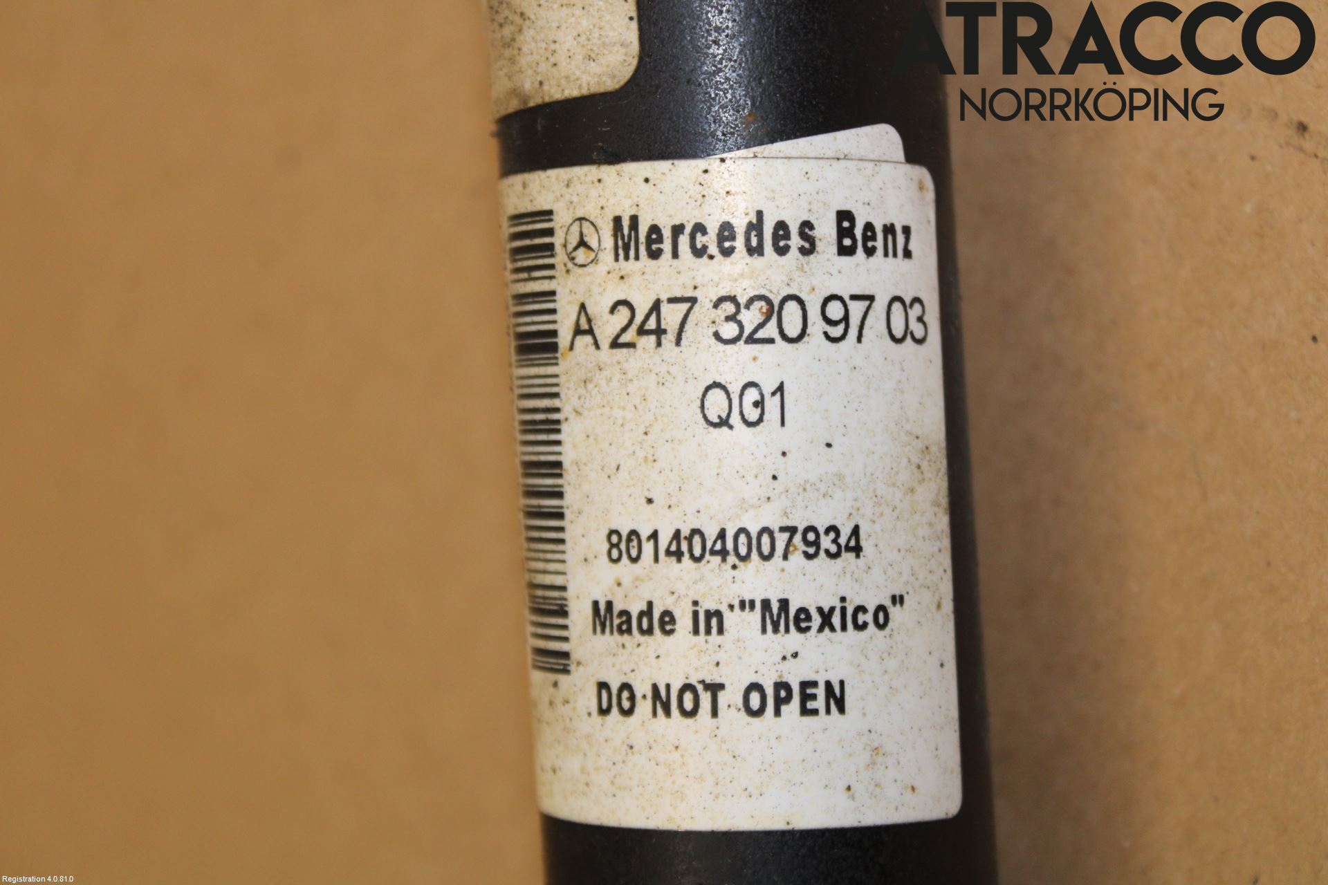 Mercedes-Benz MB GLB-KLASS (X247) 19- Stötdämpare Bak