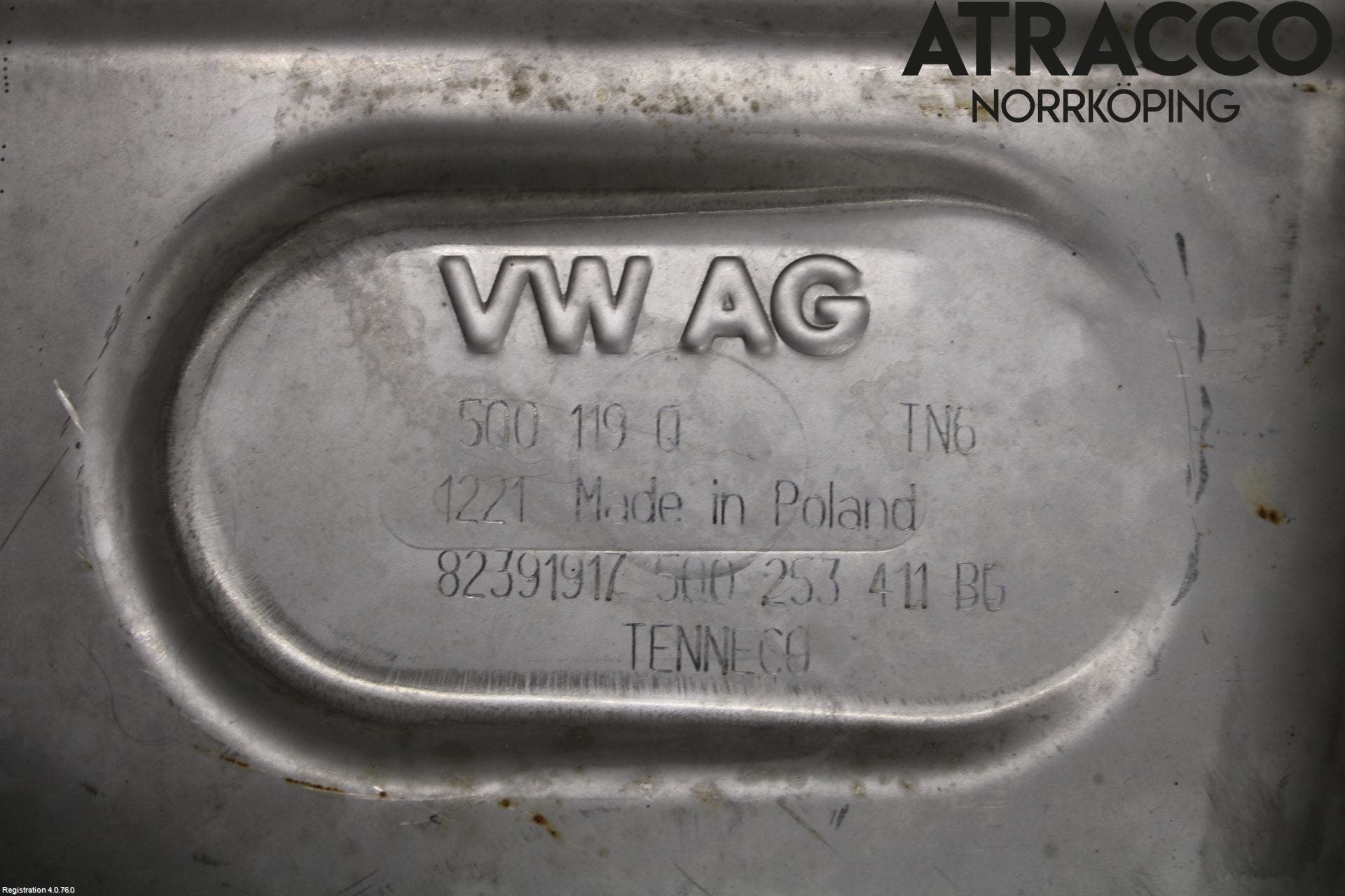 Audi A3/S3 8Y 21- Avgas Halvsats