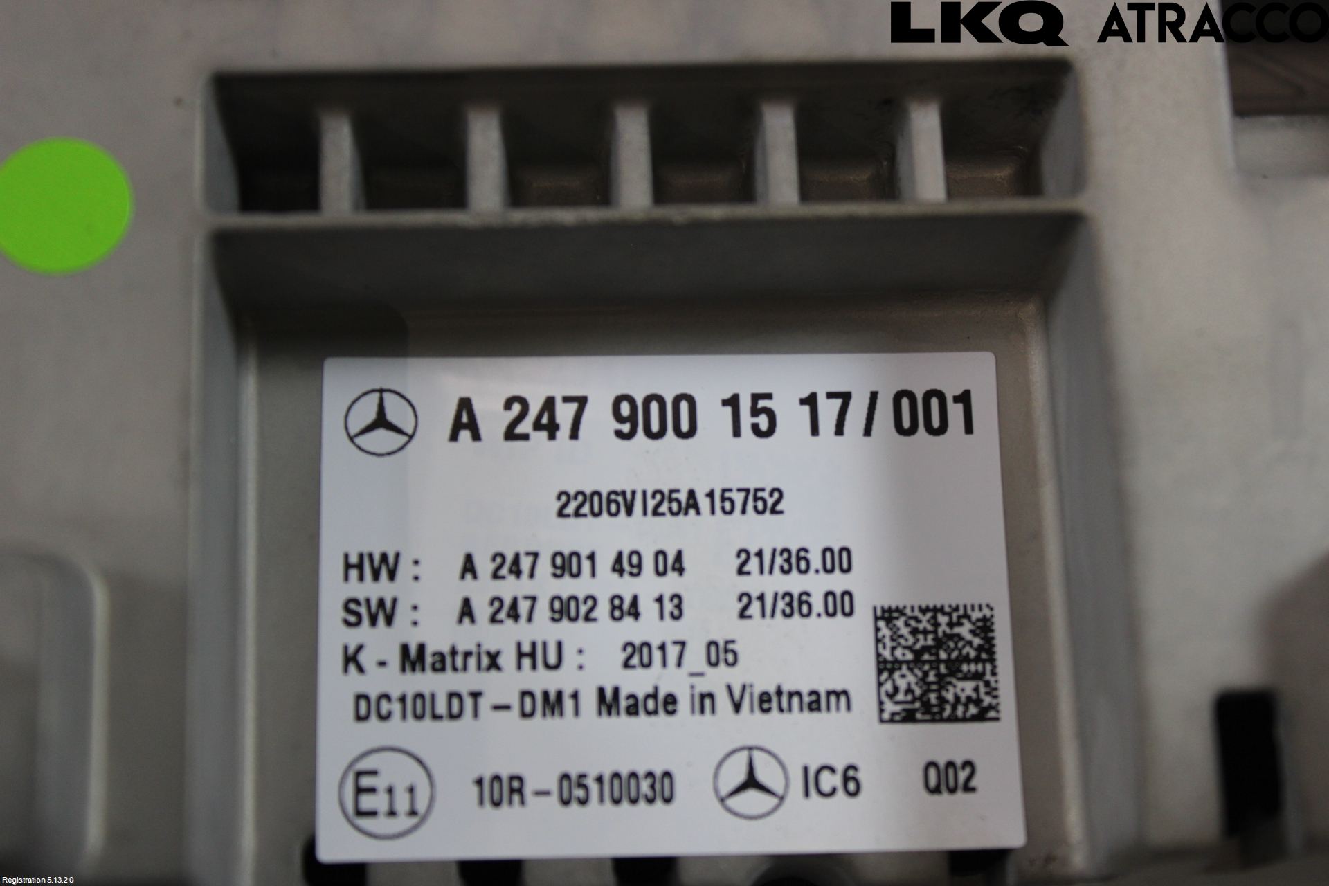 Mercedes-Benz MB EQA (H243) 21- Instrument Komb