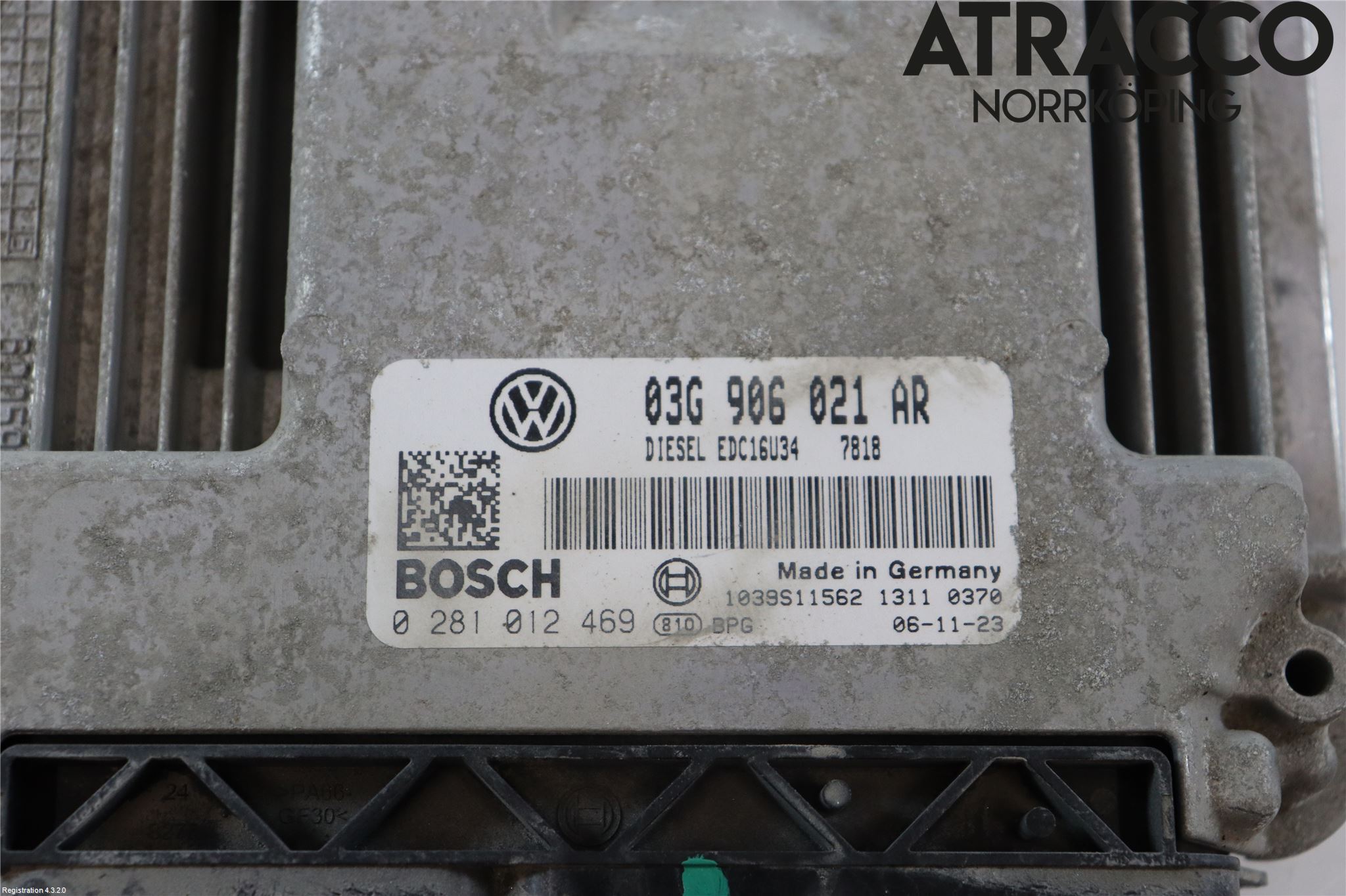Volkswagen VW CADDY      04-10 Styrenhet Inspump Diesel