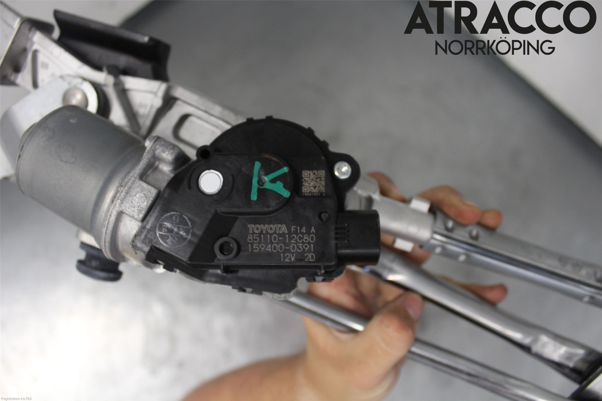 Toyota COROLLA 19- Torkarmekanism Vindruta