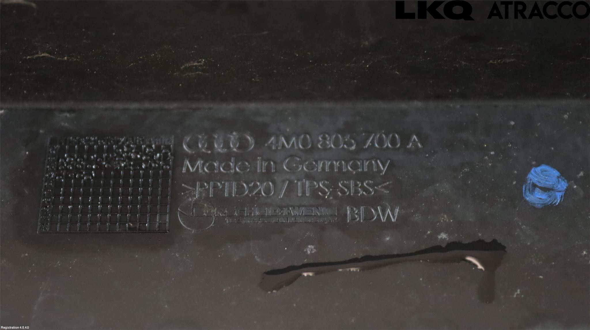 Audi Q7/SQ7 Täckplast Front