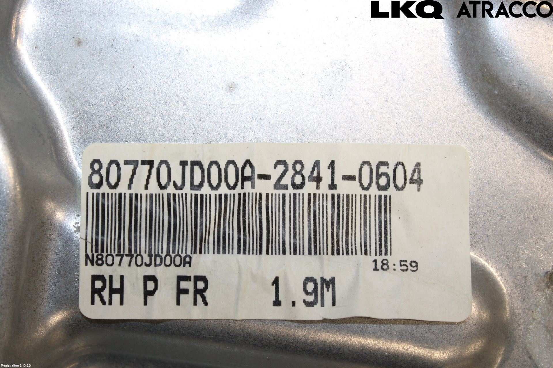 Nissan QASHQAI+2  10-14 Fönsterhiss El Kompl