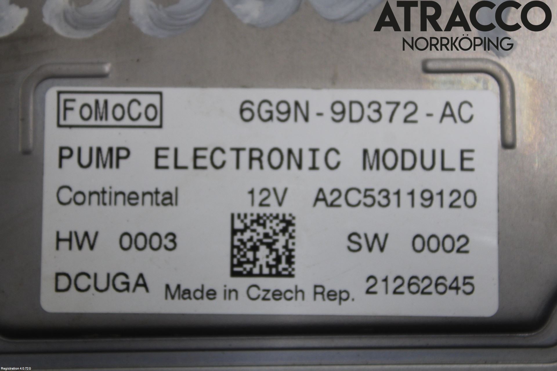 Volvo XC70 08-13 Styrenhet Bränslepump