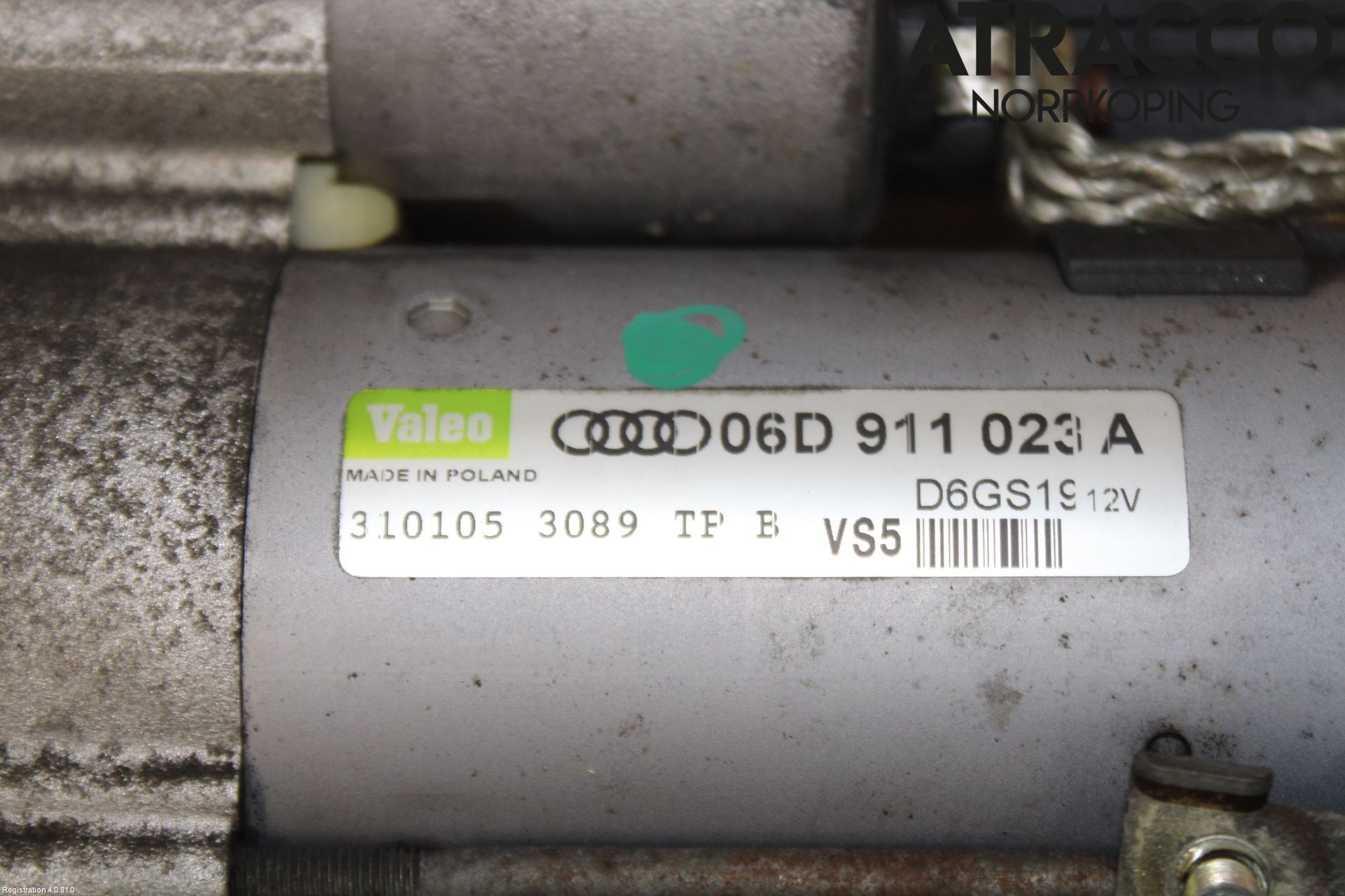 Audi A4/S4 05-07 Startmotor