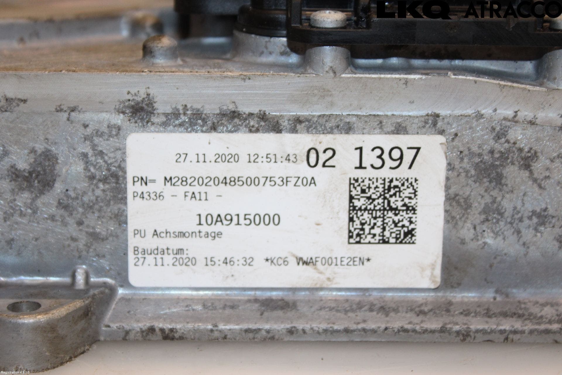 Volkswagen VW ID.3 21- Batteriladdare Högspänning