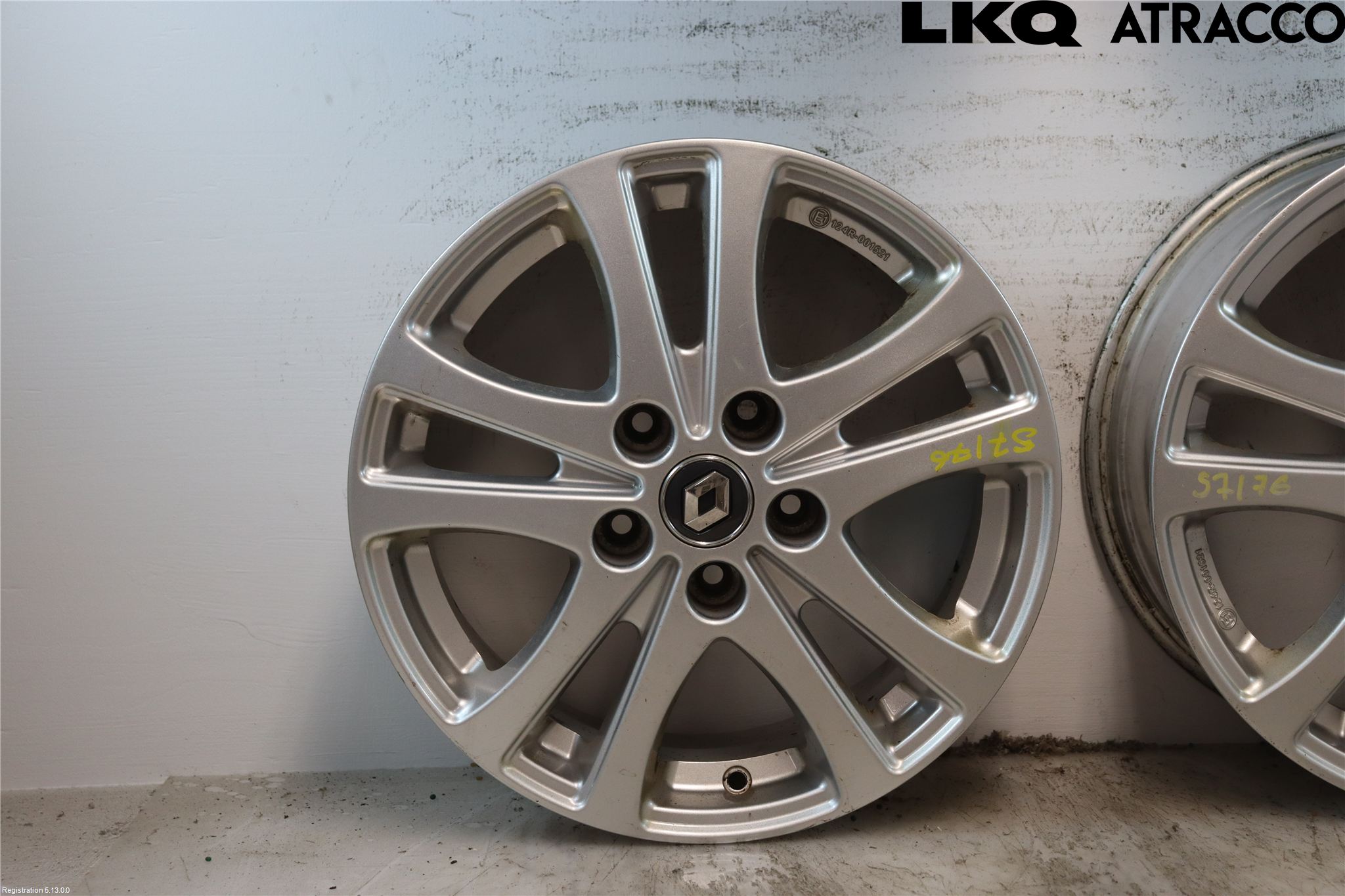 Renault MEGANE III 09-15 Fälgsats Aluminium