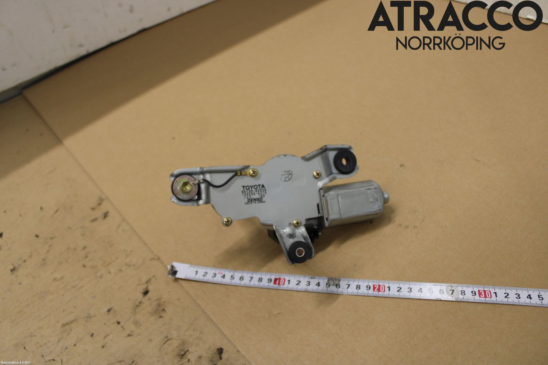 Toyota COROLLA 02-07 Torkarmotor Baklucka