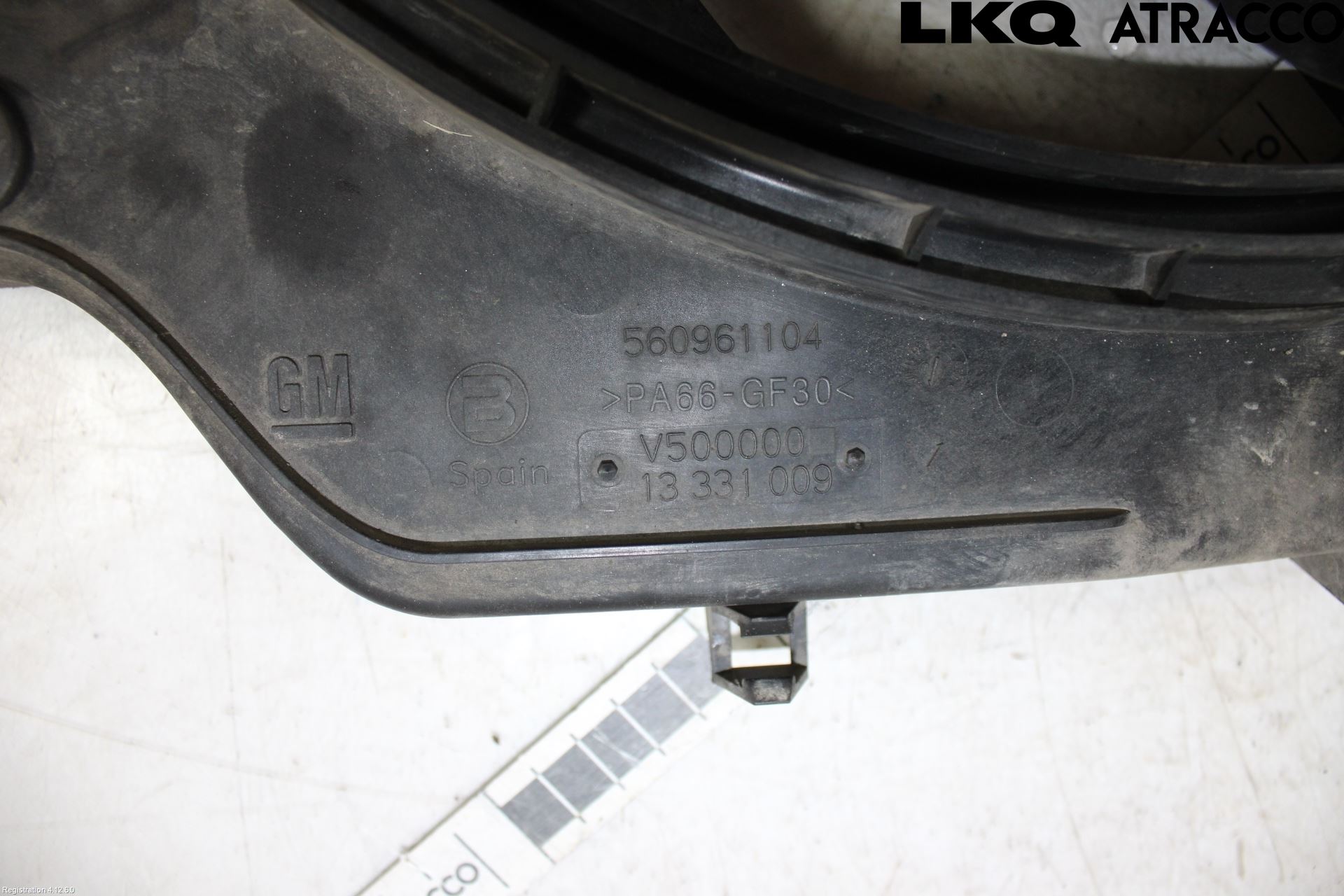 Opel MERIVA B 10-17 Kylfläkt El