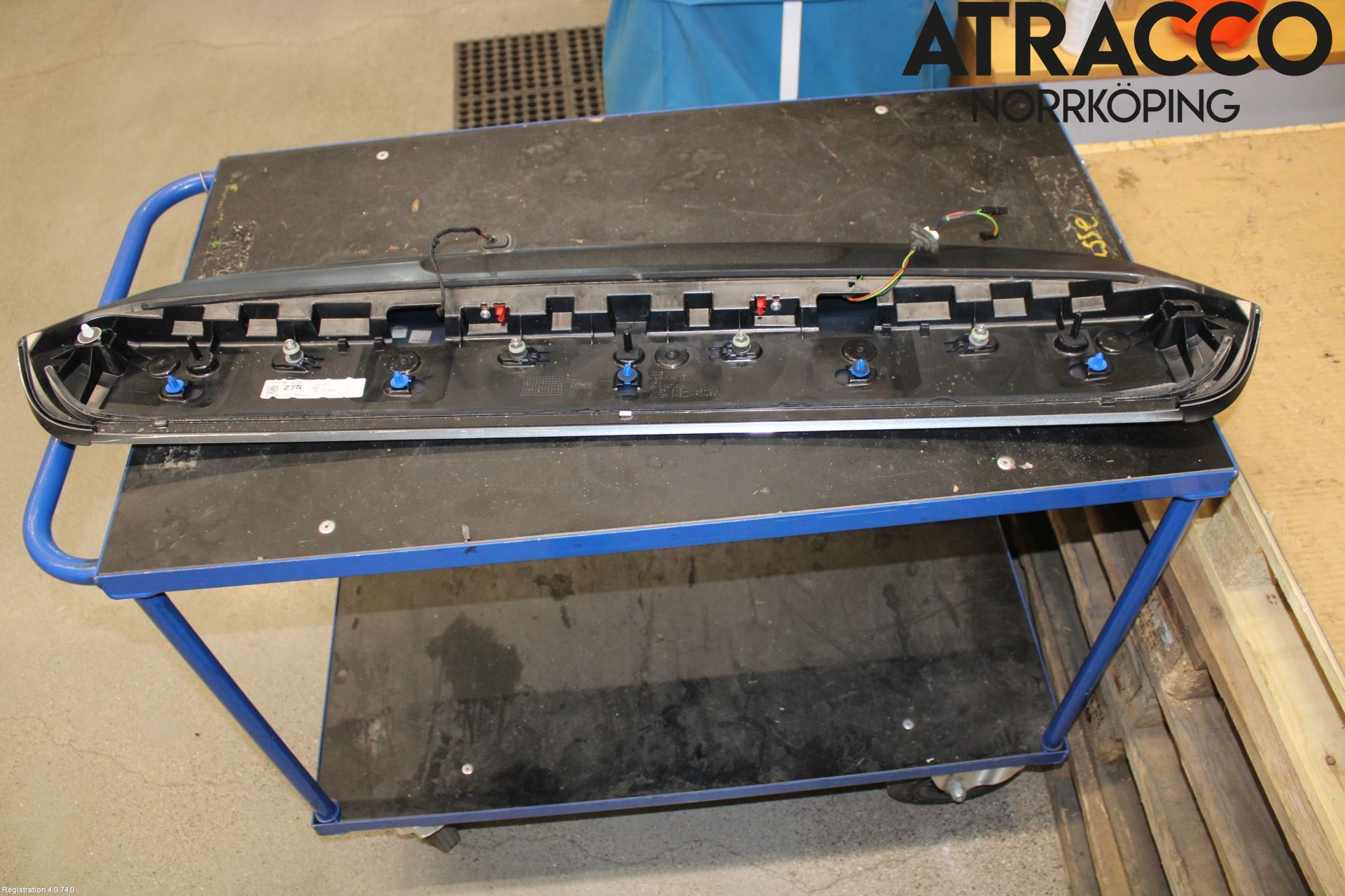 Audi A4/S4 B9 20- Spoiler Baklucka