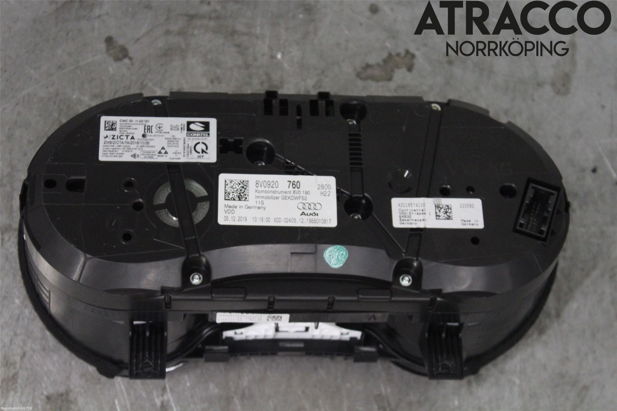 Audi A3/S3 8V 13-20 Instrument Komb