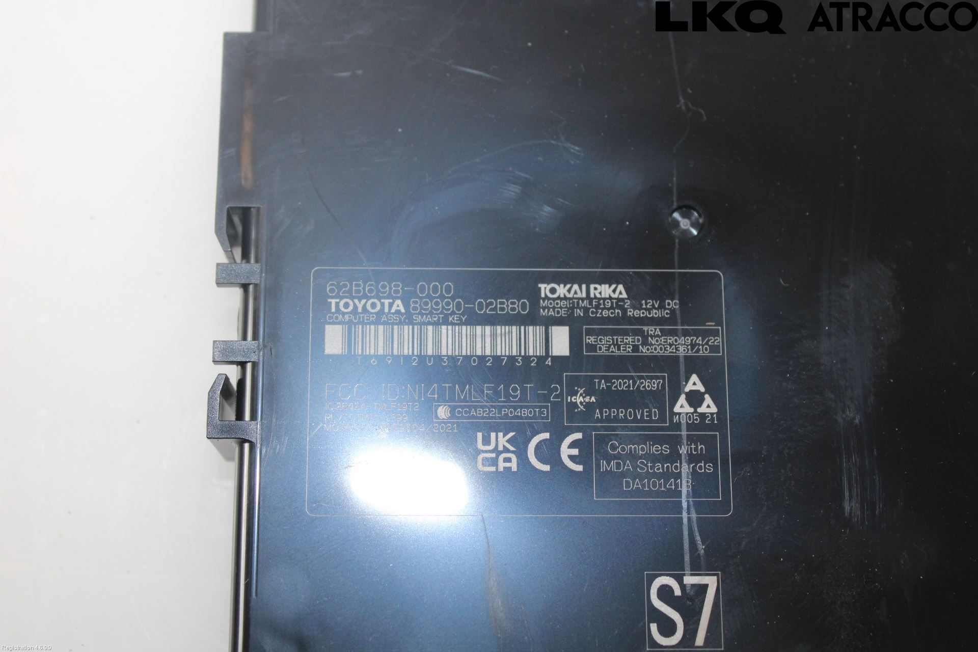 Toyota COROLLA 19- Styrenhet Nyckellöst System