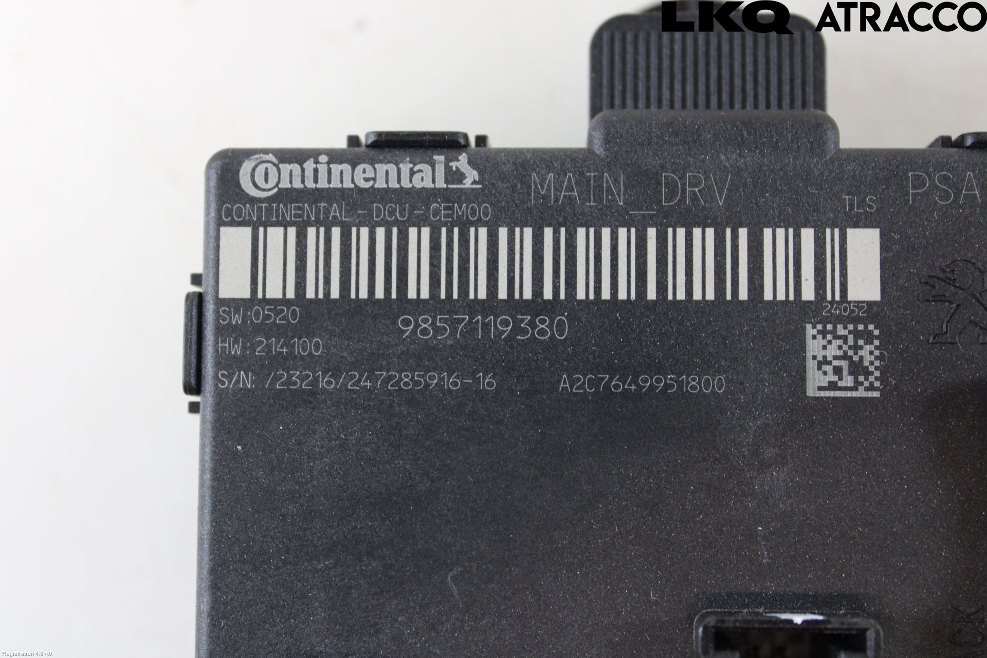 Opel ASTRA L 22- Styrenhet Dörr