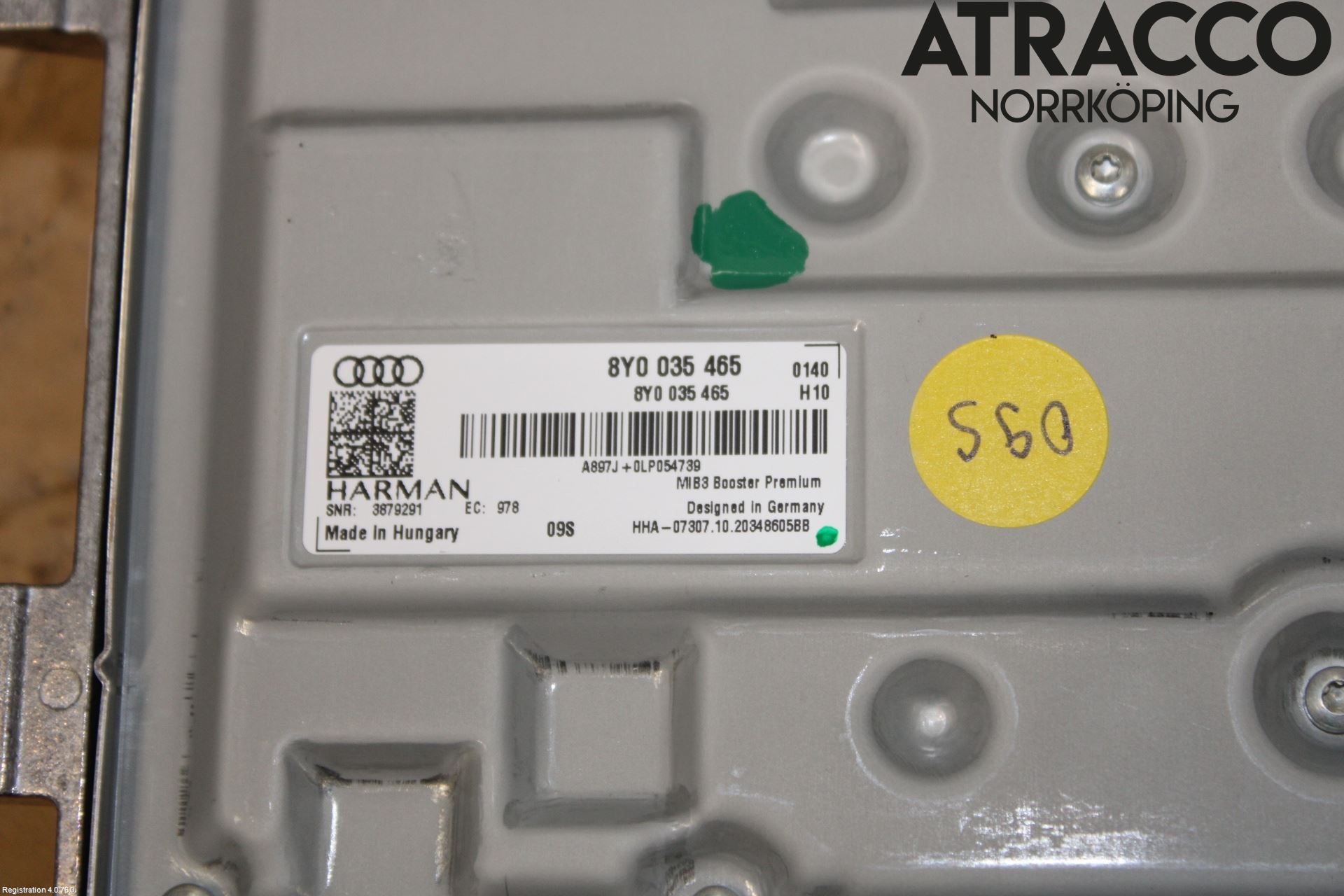 Audi A6 F2/C8 19- Radio-Stereo Förstärkare