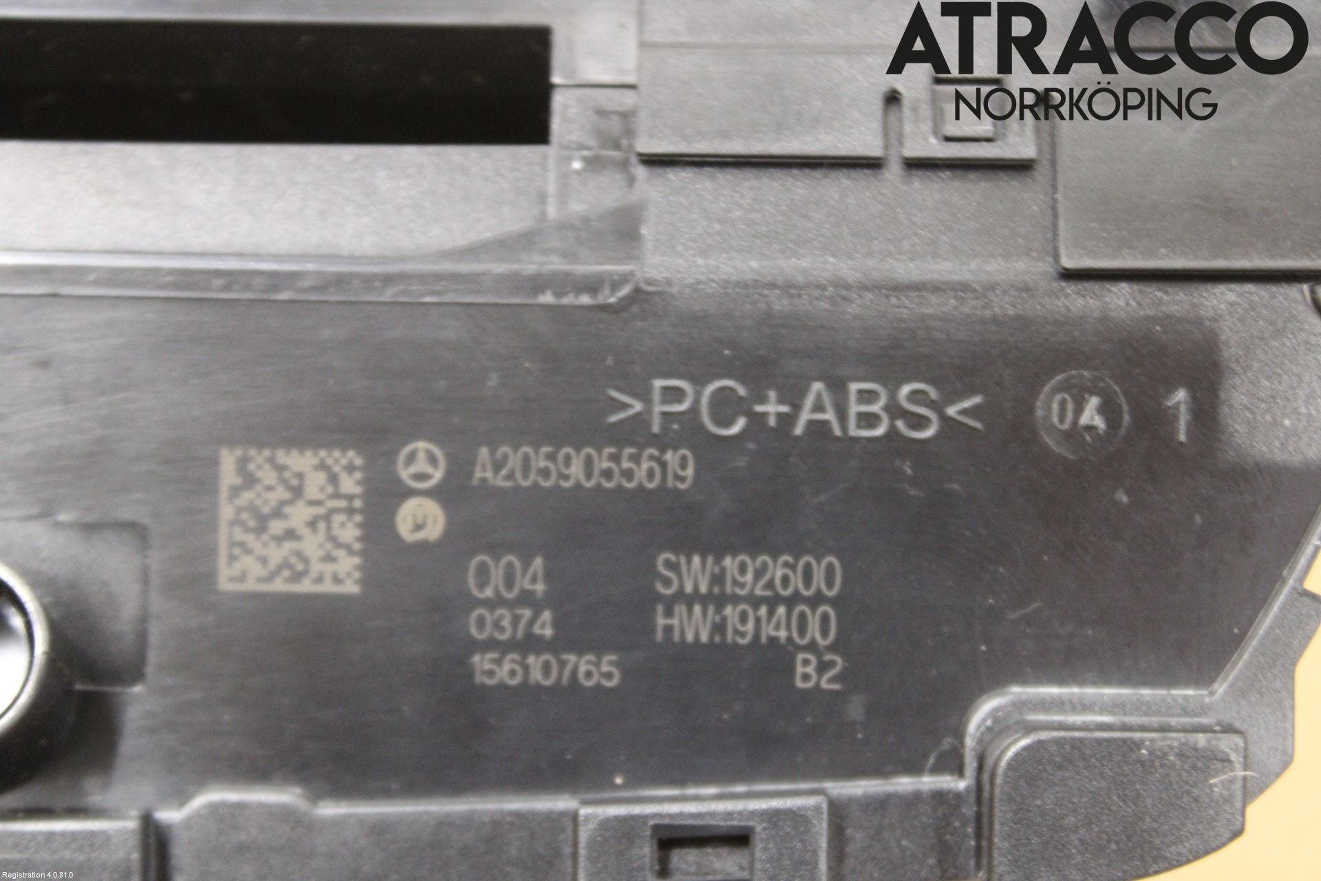 Mercedes-Benz MB C-KLASS (W205) 14-21 Styrenhet Multimedia