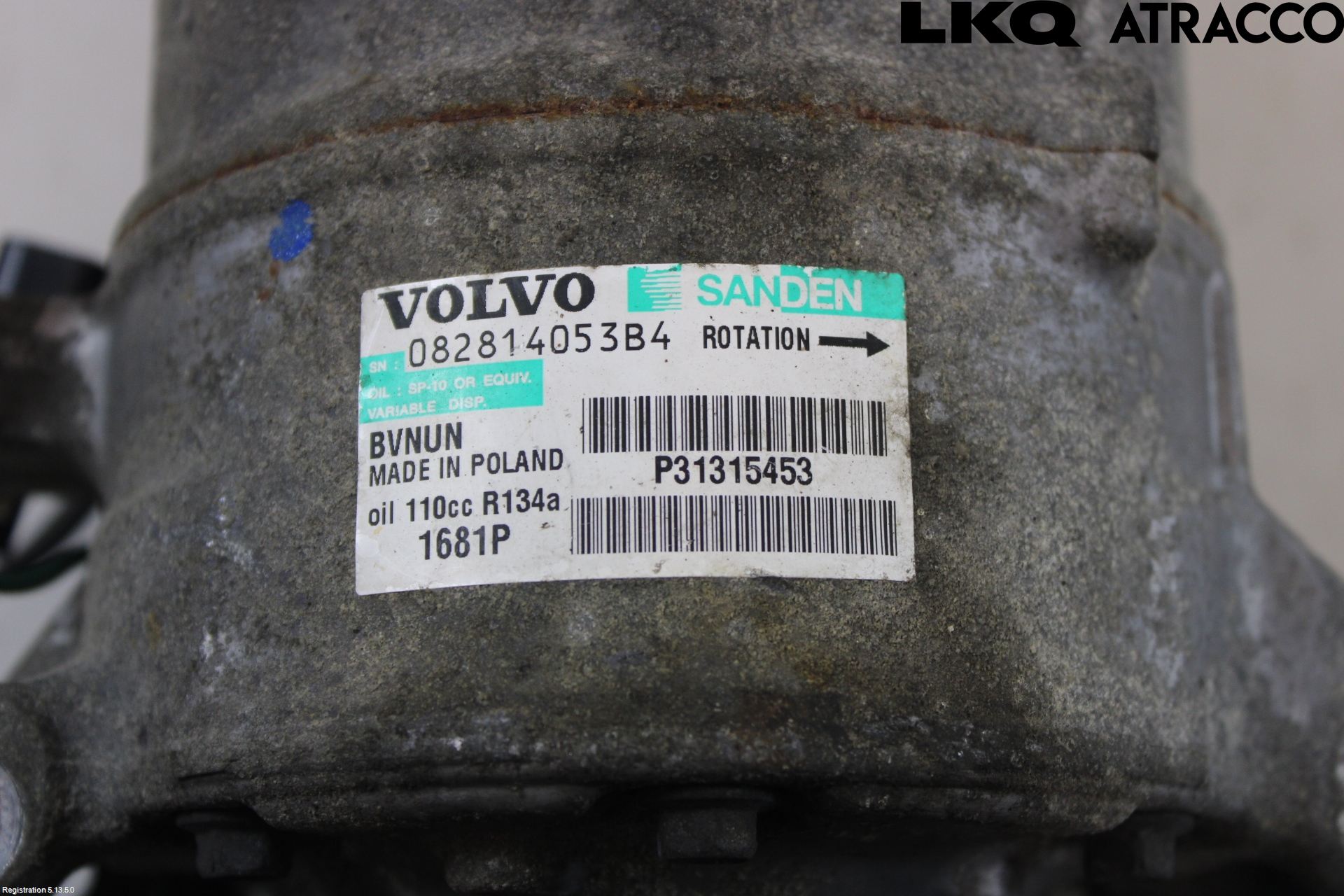 Volvo V60 14-18 Ac Kompressor