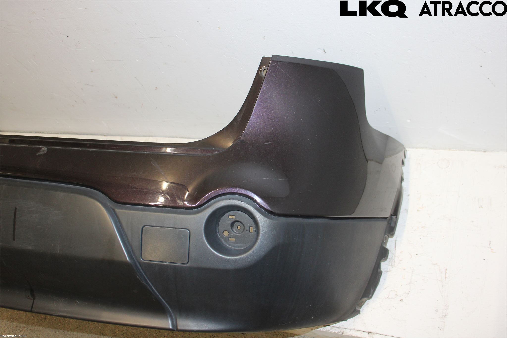 Nissan QASHQAI+2  08-10 Stötfångarbeklädnad Bak