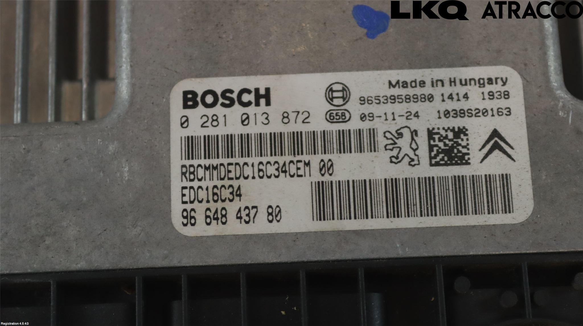 Peugeot 308 08-13 Styrenhet Inspump Diesel