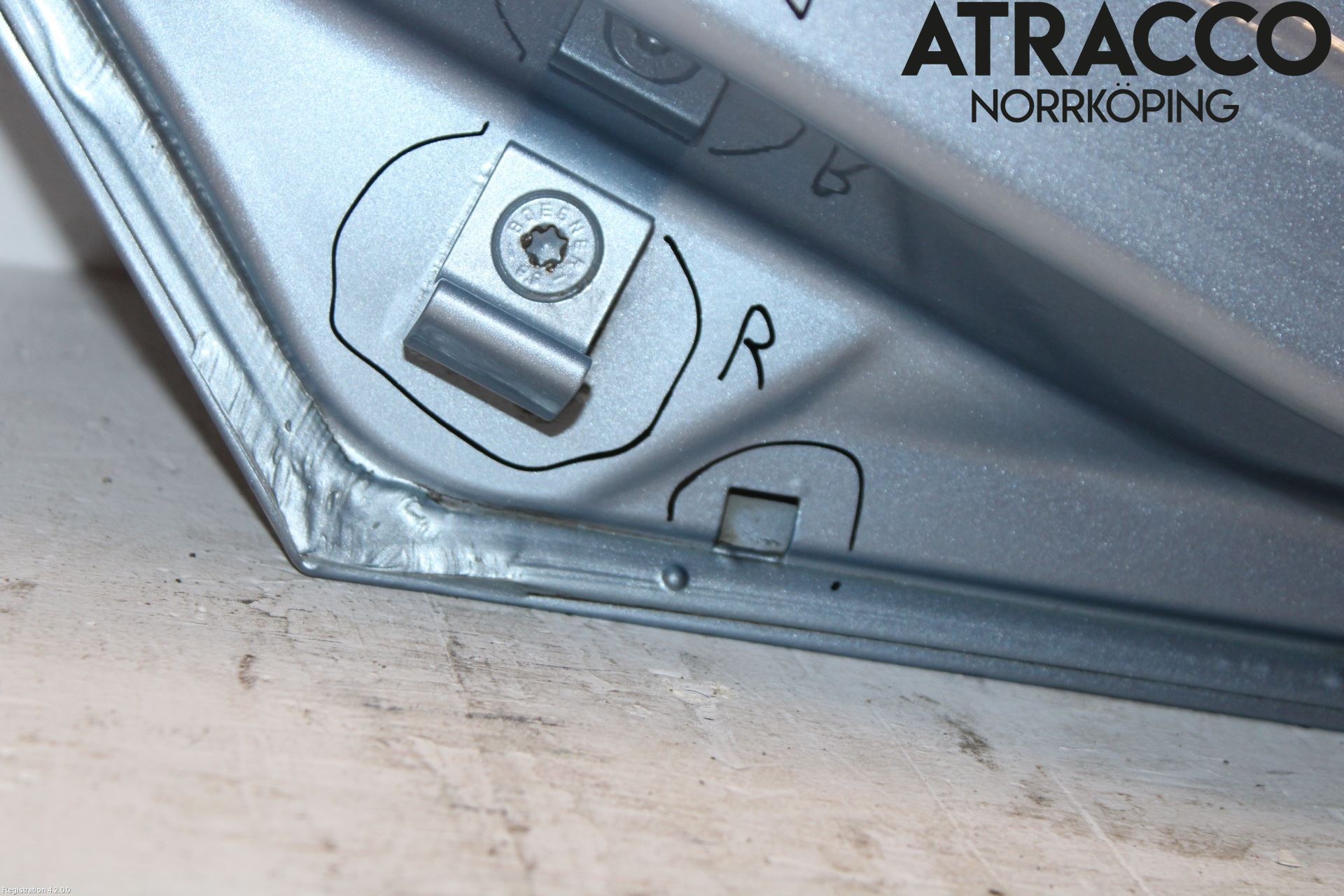 BMW 1 E87/81 5D/3D 03-11 Dörr Bak Vänster