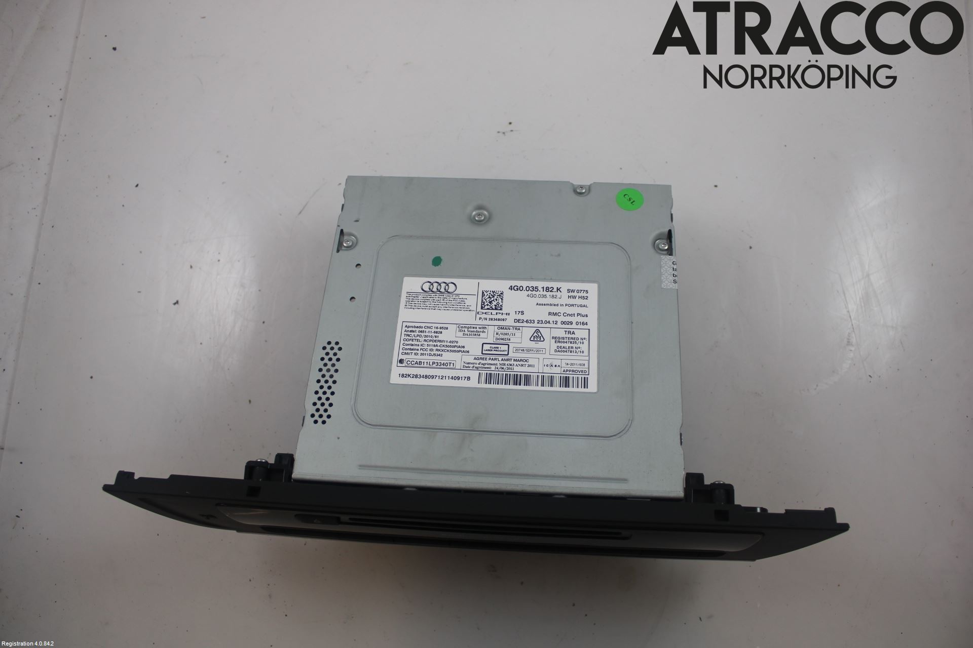 Audi A6/S6 4G 11-18 Cd Radio - Multimediapanel