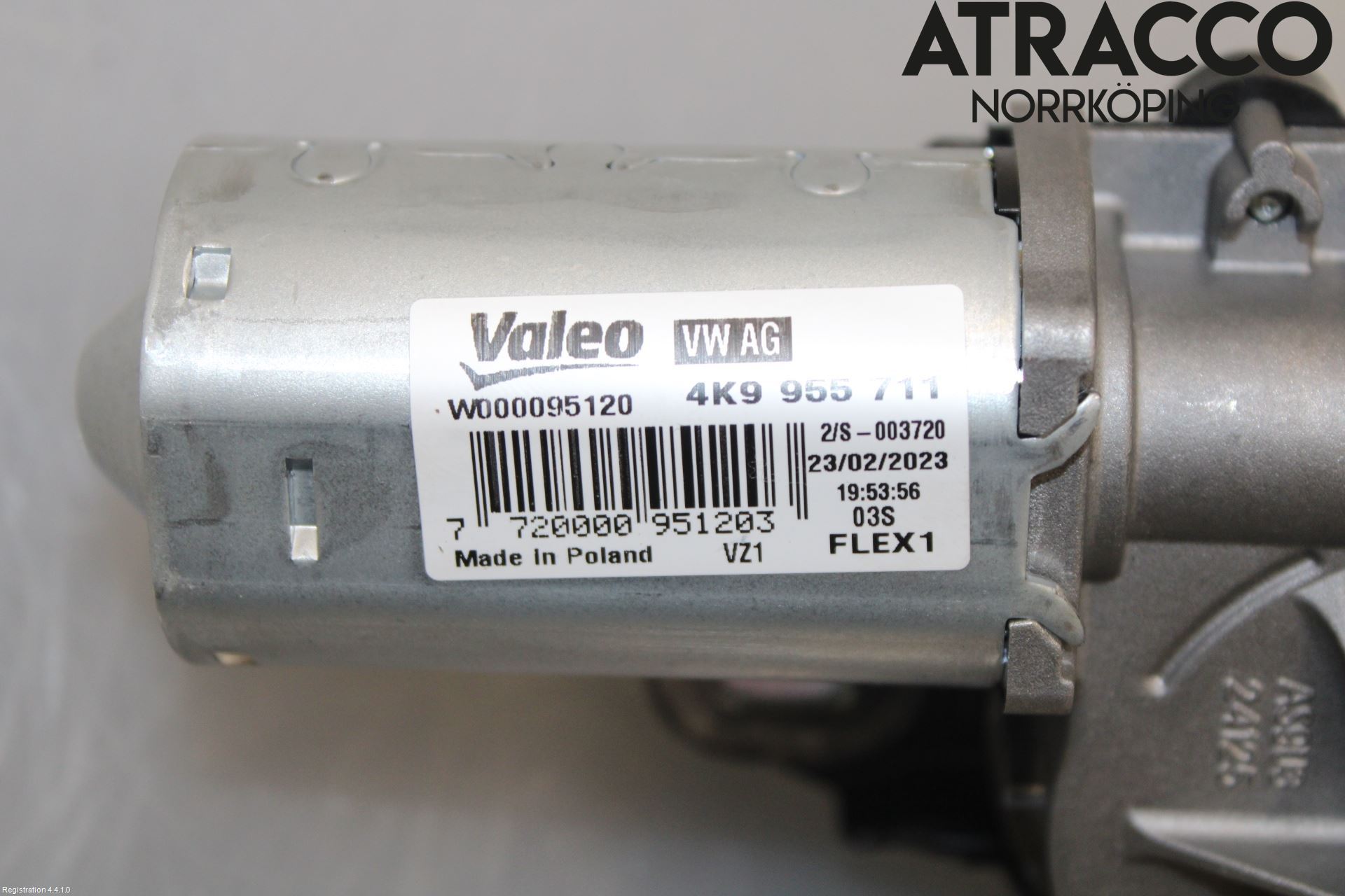 Audi A6 F2/C8 19- Torkarmotor Baklucka