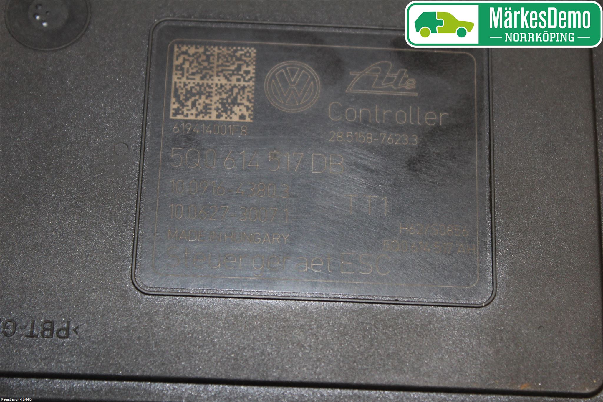 Volkswagen VW GOLF / E-GOLF VII 13-20 Abs Hydraulaggregat