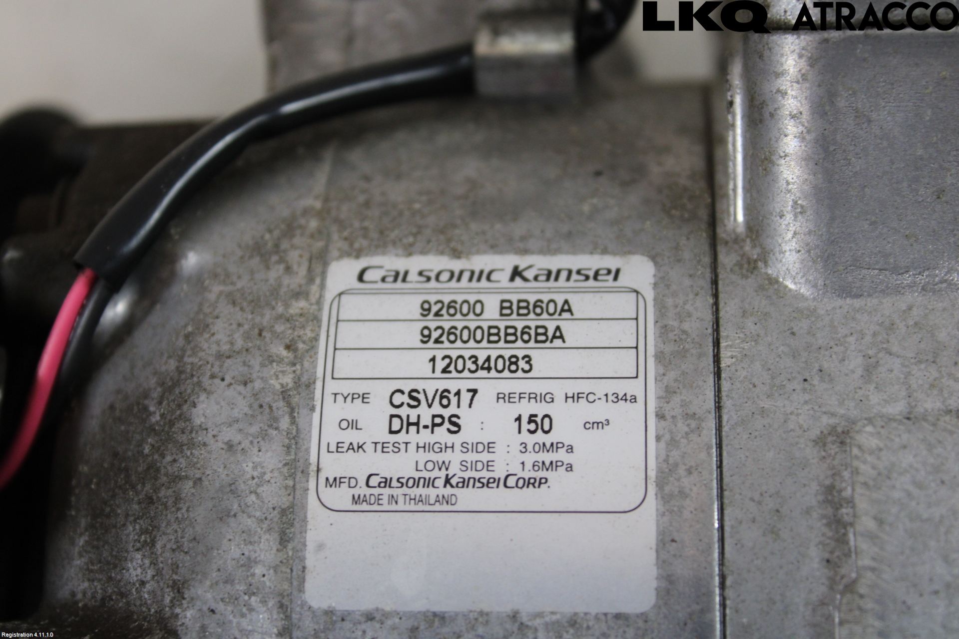 Nissan QASHQAI 10-14 Ac Kompressor