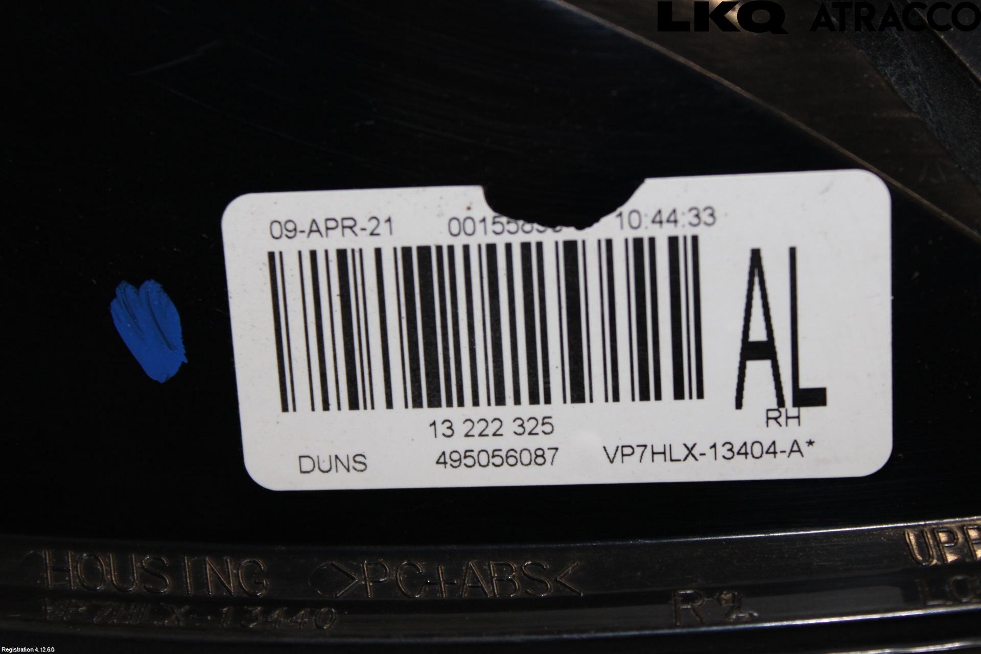 Opel ASTRA H 04-12 Bakljus Höger
