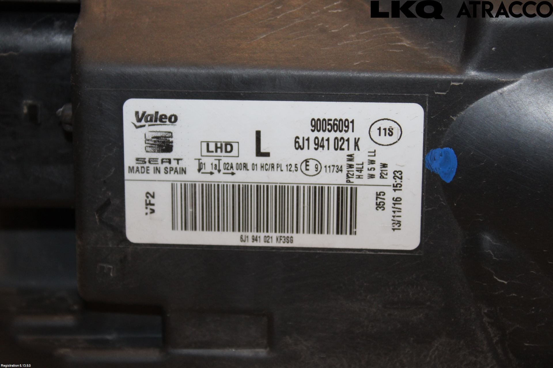 Seat IBIZA IV 08-16 Strålkastare Vänster