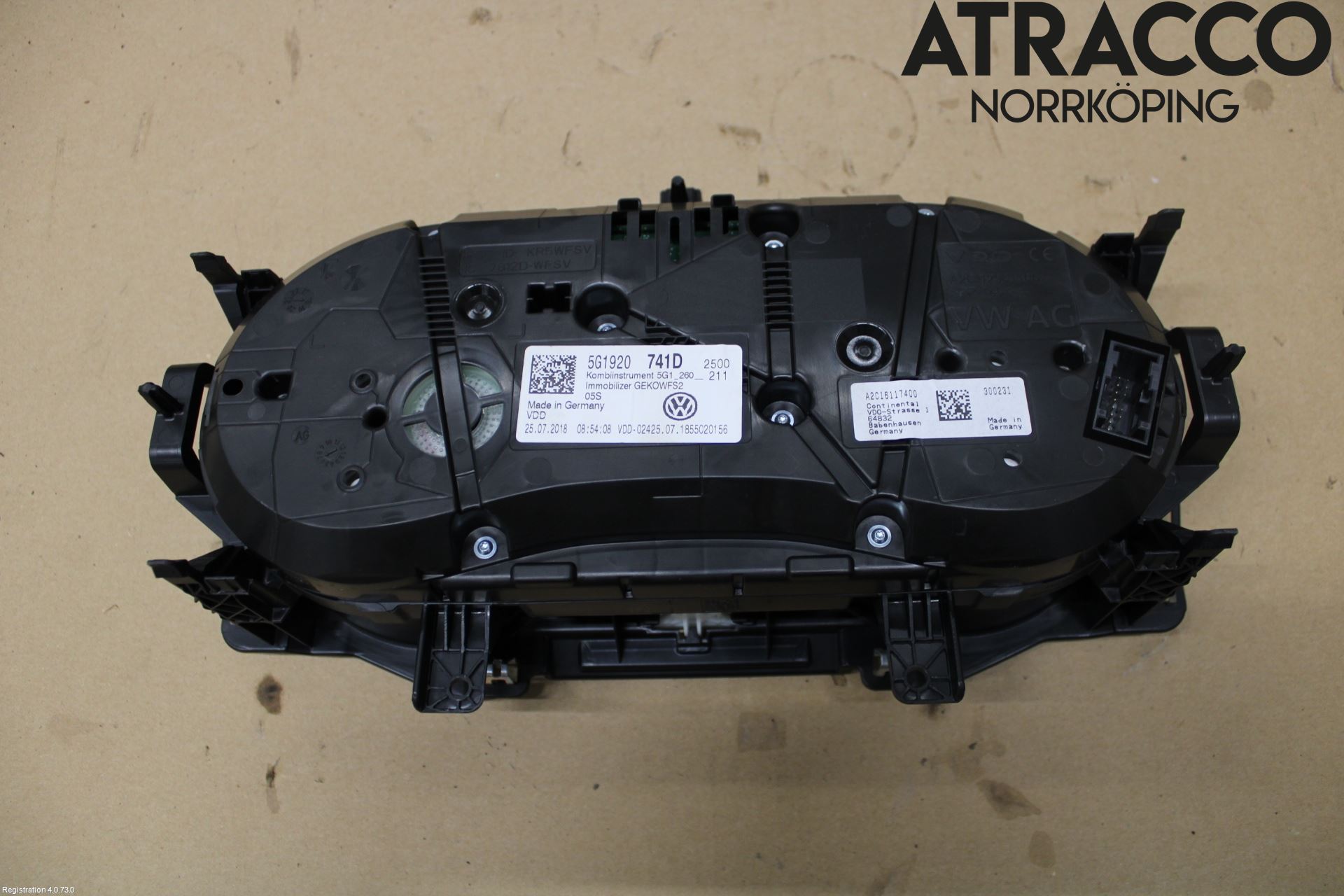 Volkswagen VW GOLF / E-GOLF VII 13-20 Instrument Komb