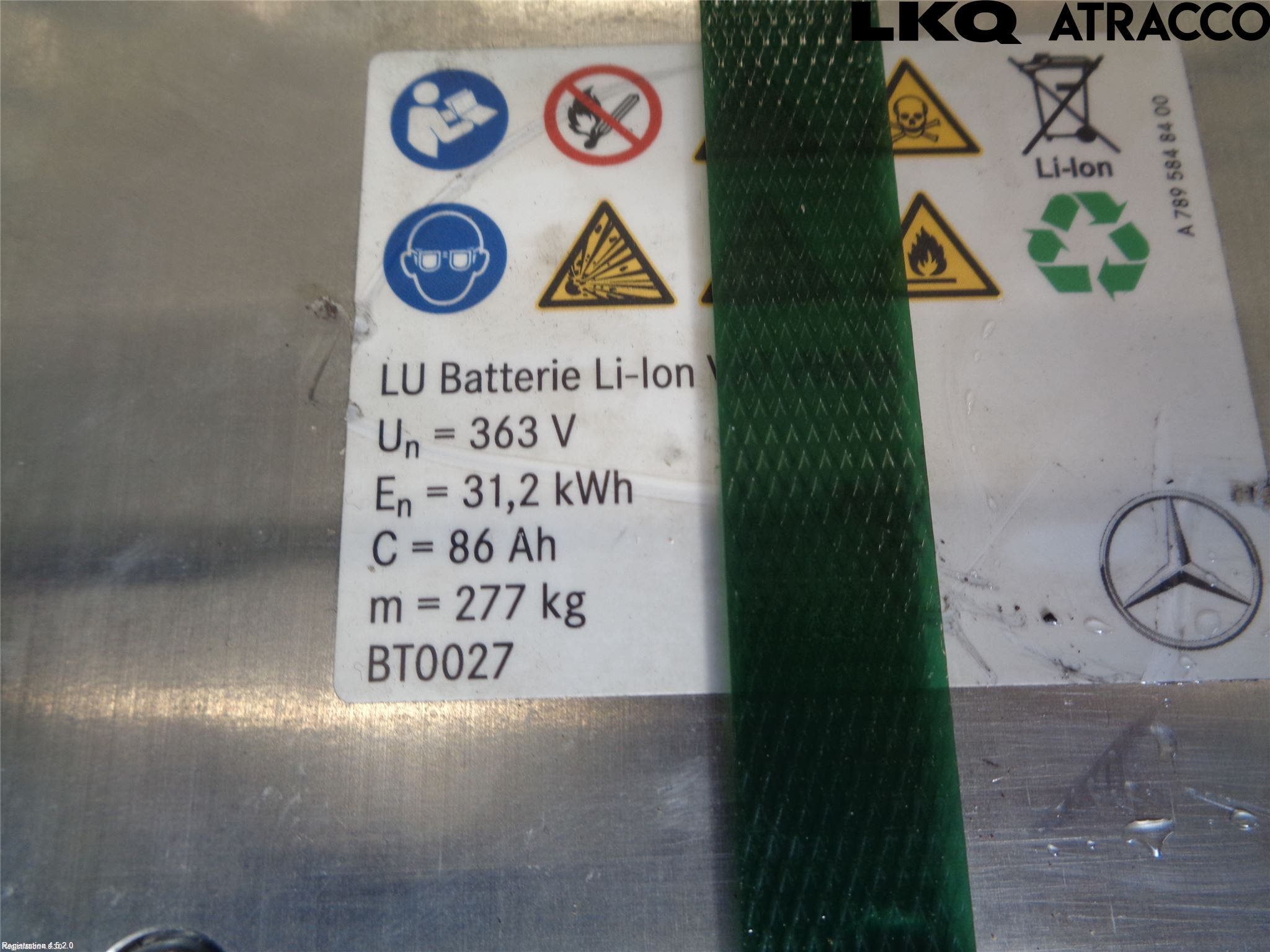 Mercedes-Benz MB GLE-KLASS (W167/V167/C167) 19- Batteri Högspänning