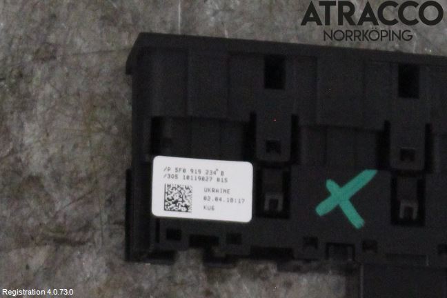 Seat LEON 13-20 Strömställare Airbag Passagerare