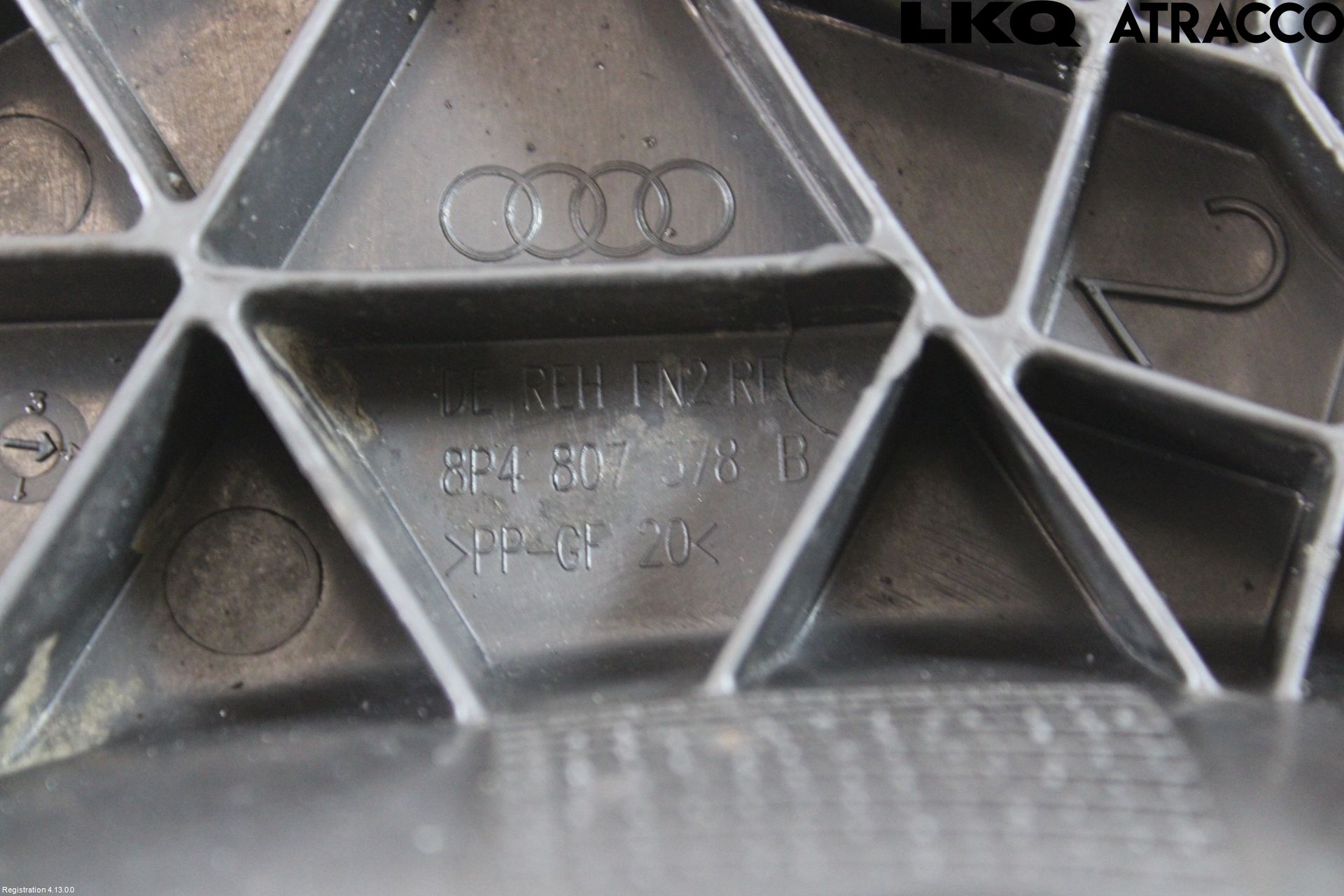 Audi A3/S3 05-13 Stötfångarfäste Bak Hö