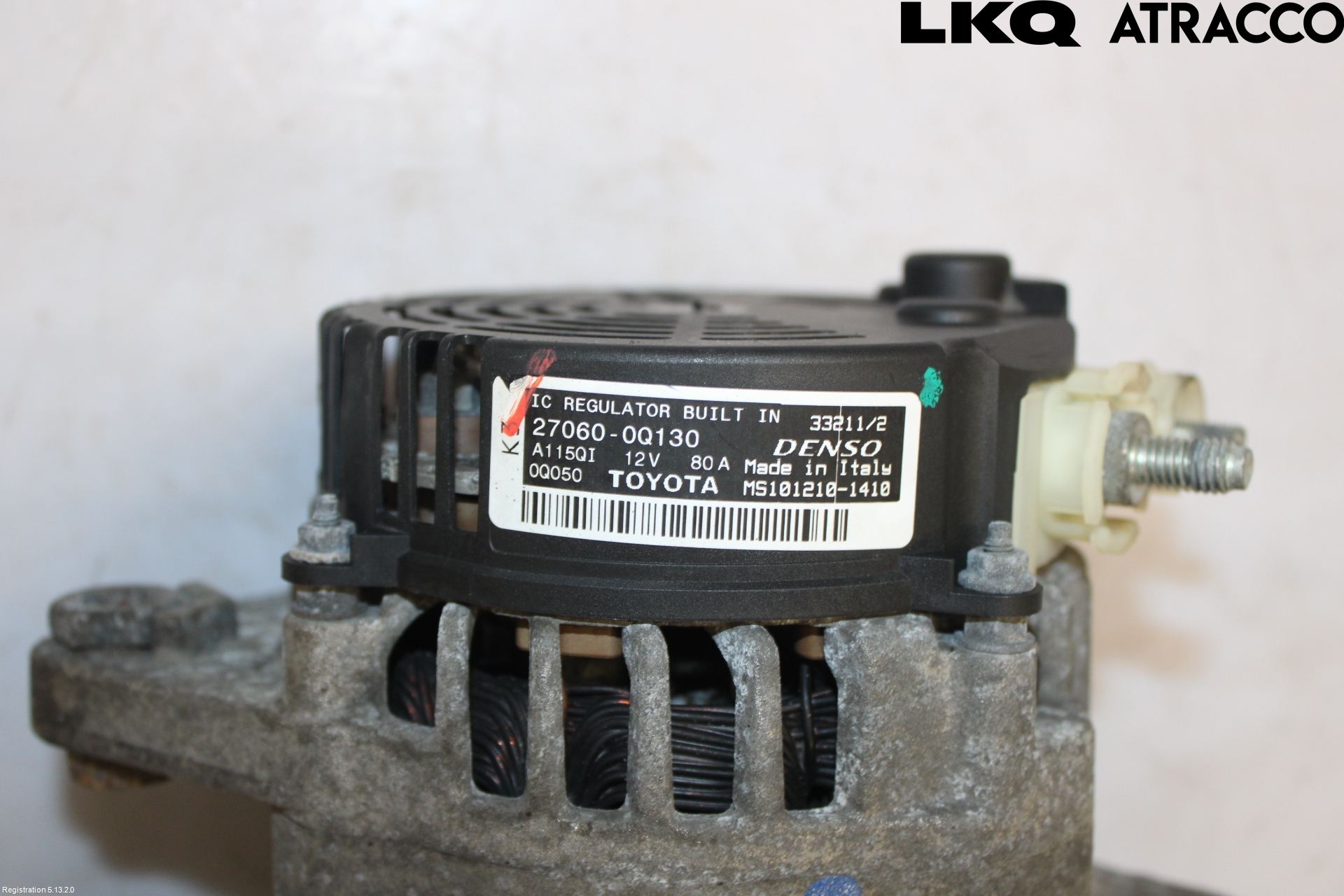 Toyota AYGO 06-14 Generator