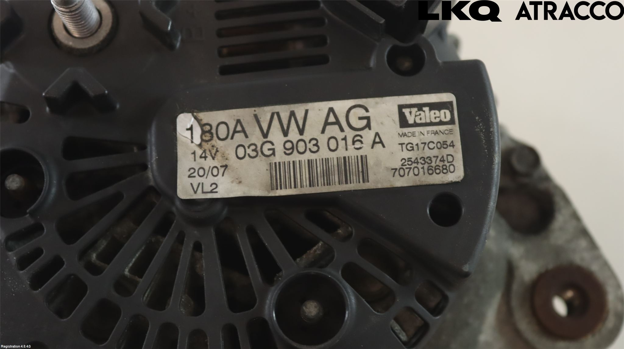 Audi A6/S6     05-11 Generator