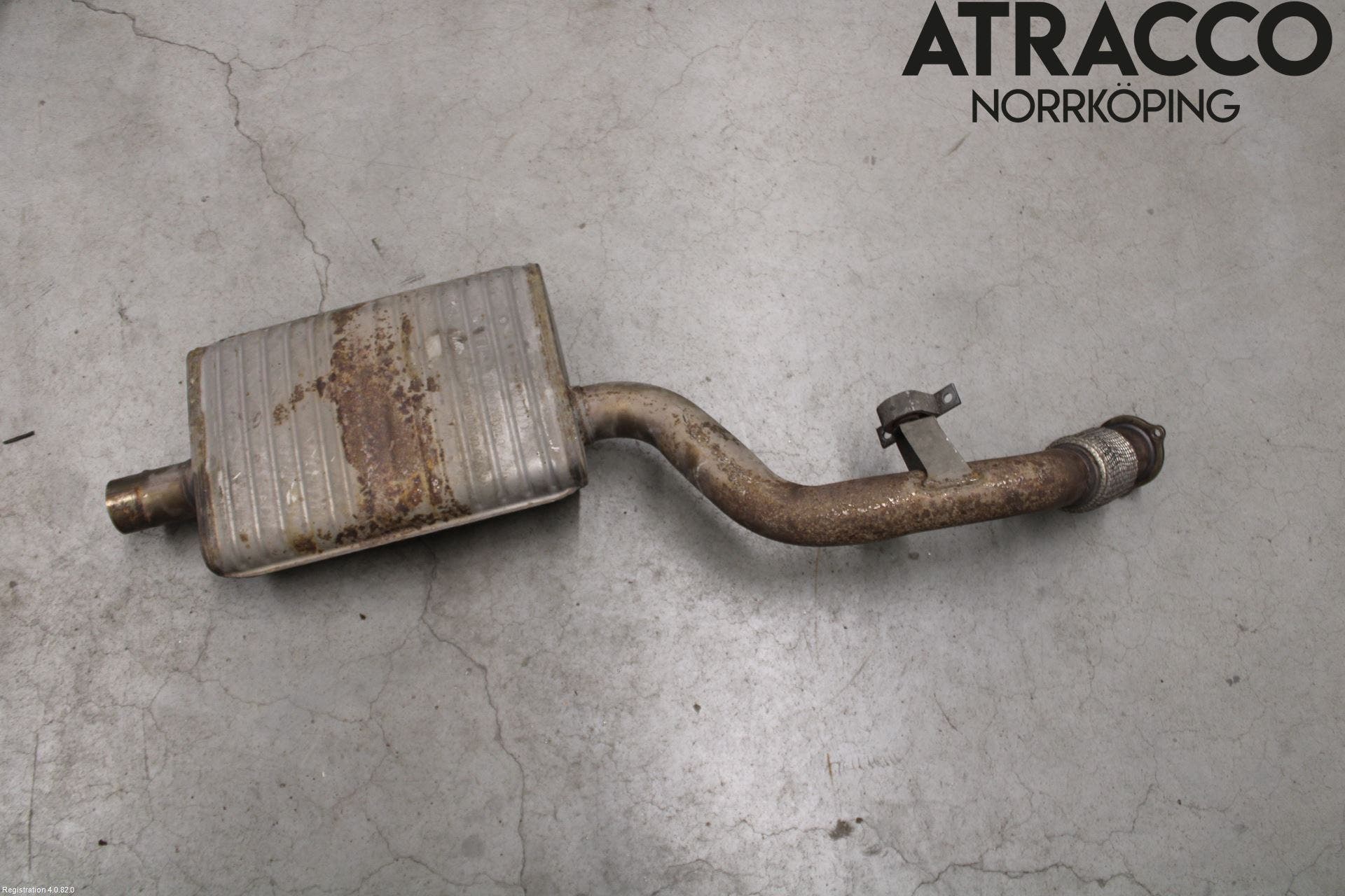 Audi A5 17- Avgas Mellandämpare