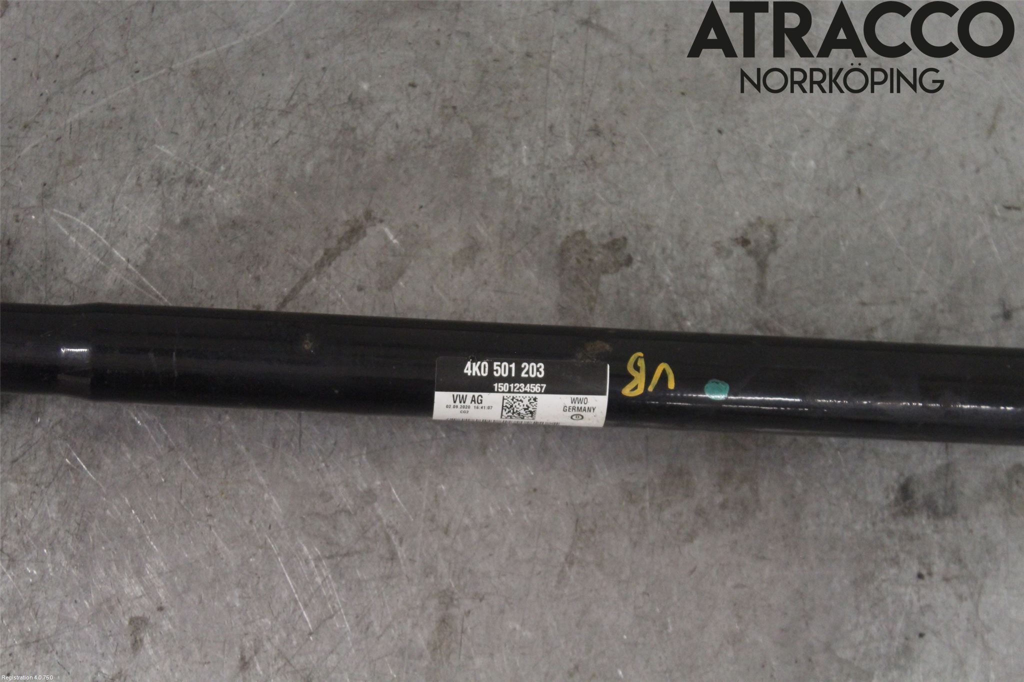 Audi A6 F2/C8 19- Drivaxel Bak Vänster