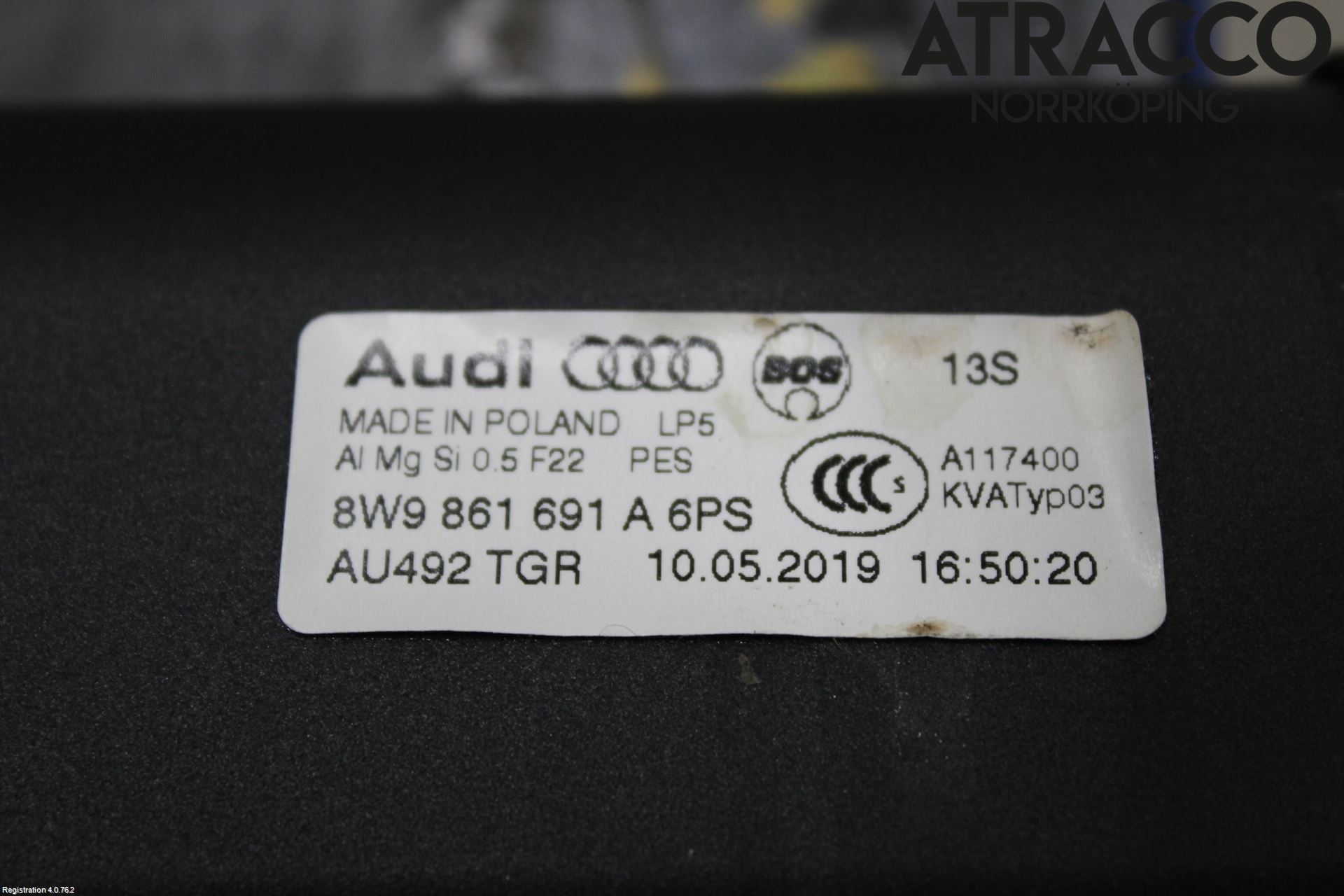 Audi A4/S4 B9 20- Lastnät