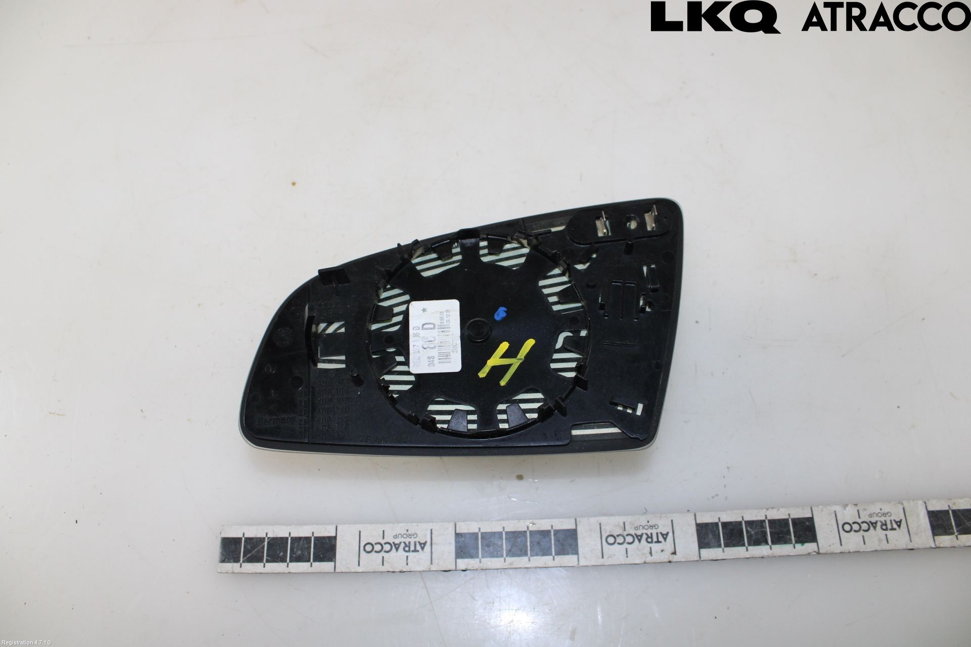 Audi A6/S6     05-11 Spegelglas Hö