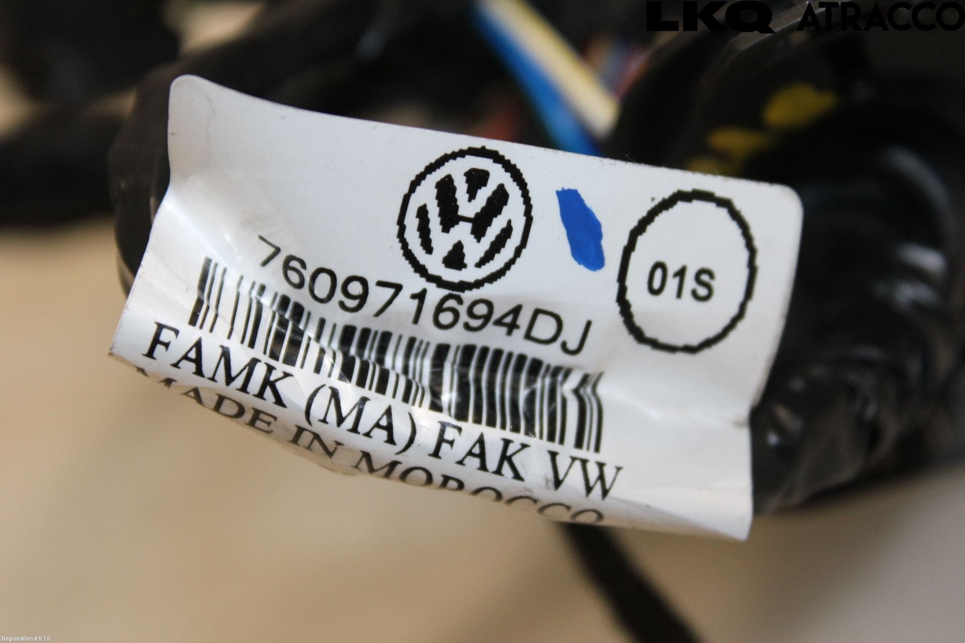 Volkswagen VW TOUAREG CR 18- Kabelhärva