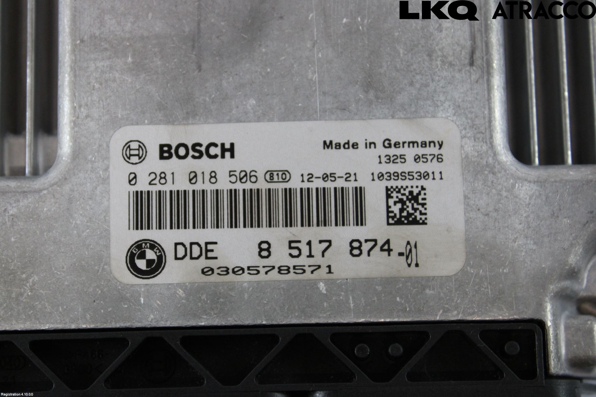 BMW 3 F30/F31/F80 12-19 Styrenhet Inspump Diesel