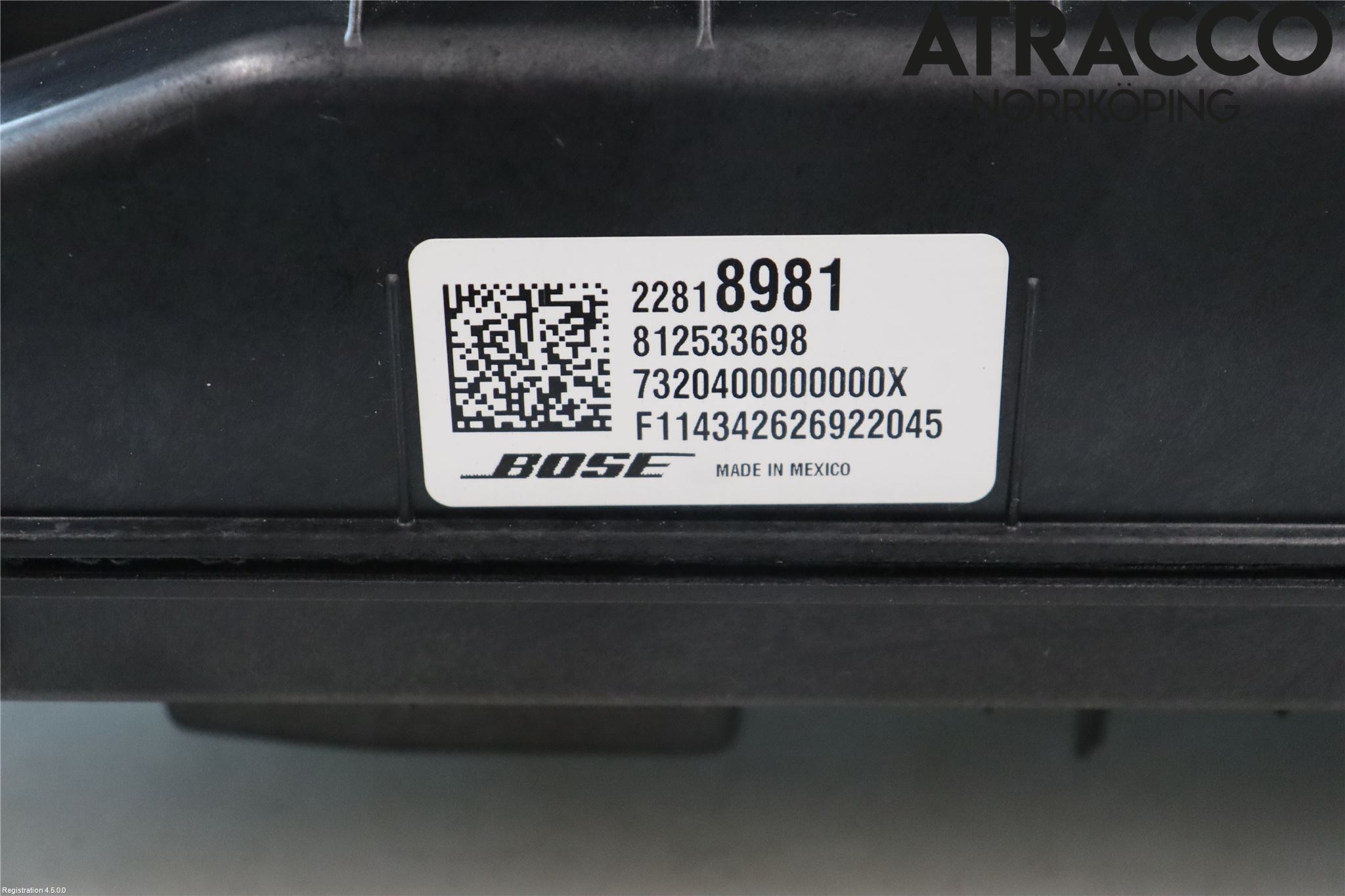 Chevrolet SUBURBAN Högtalare