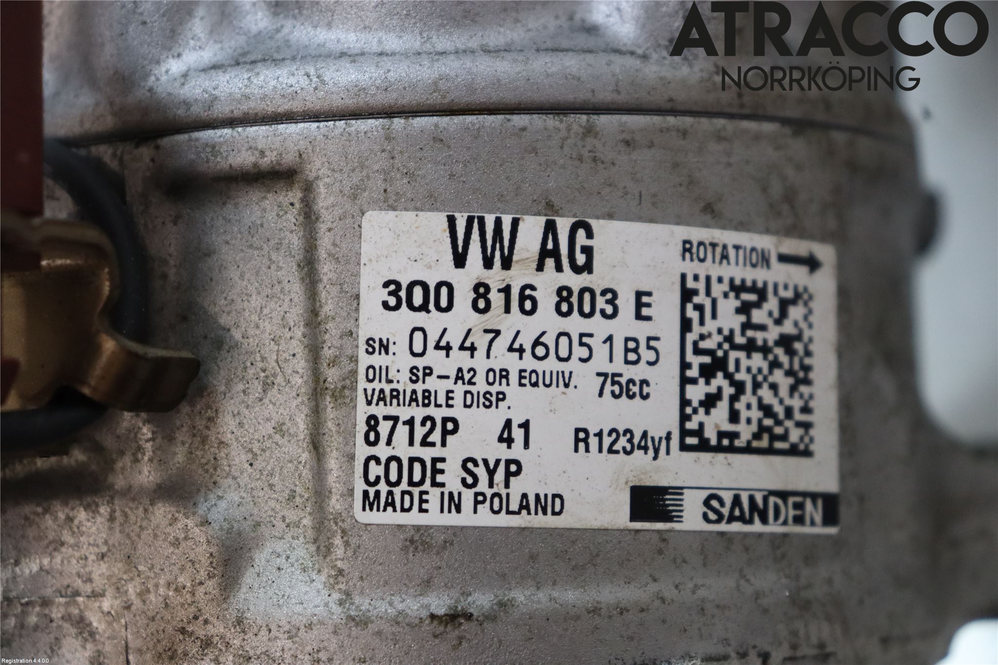 Seat ARONA Ac Kompressor