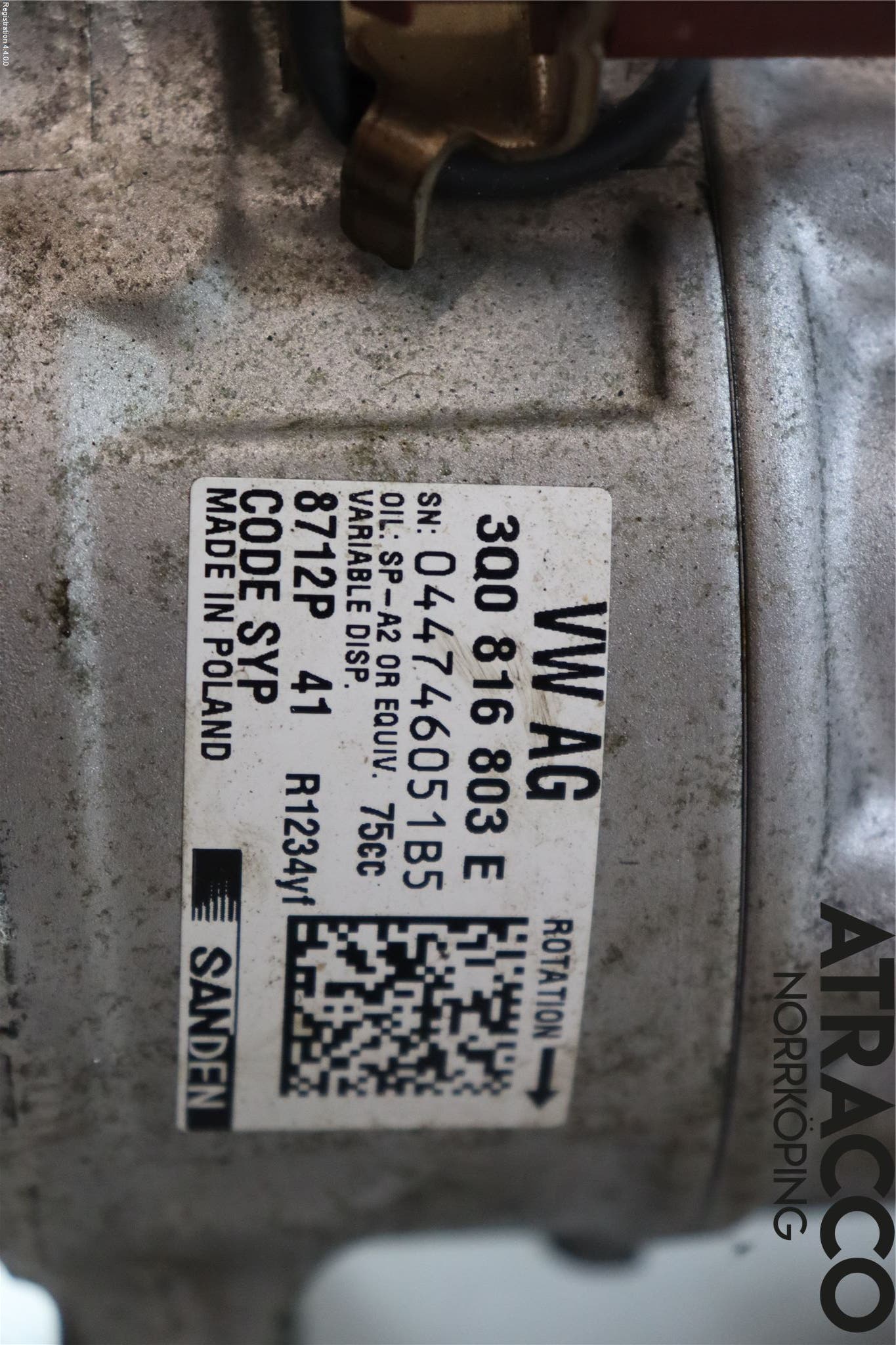 Seat ARONA Ac Kompressor