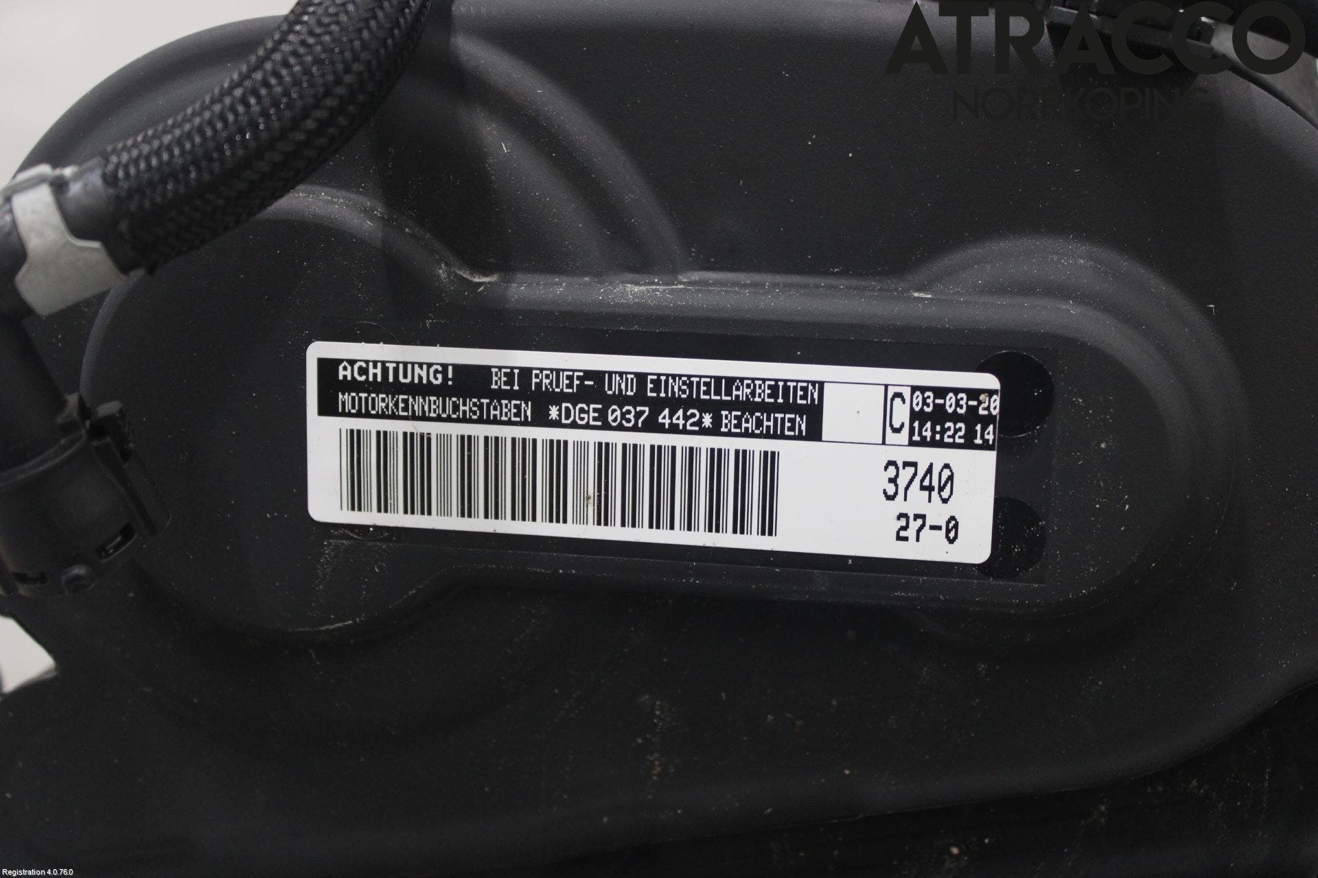 Volkswagen VW GOLF / E-GOLF VII 13-20 Motor Bensin