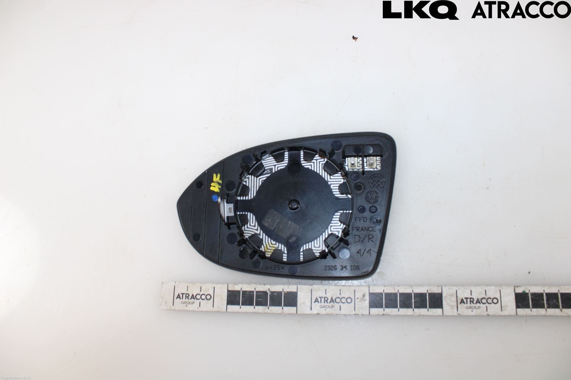 Volkswagen VW PASSAT 15-19 Spegelglas Hö