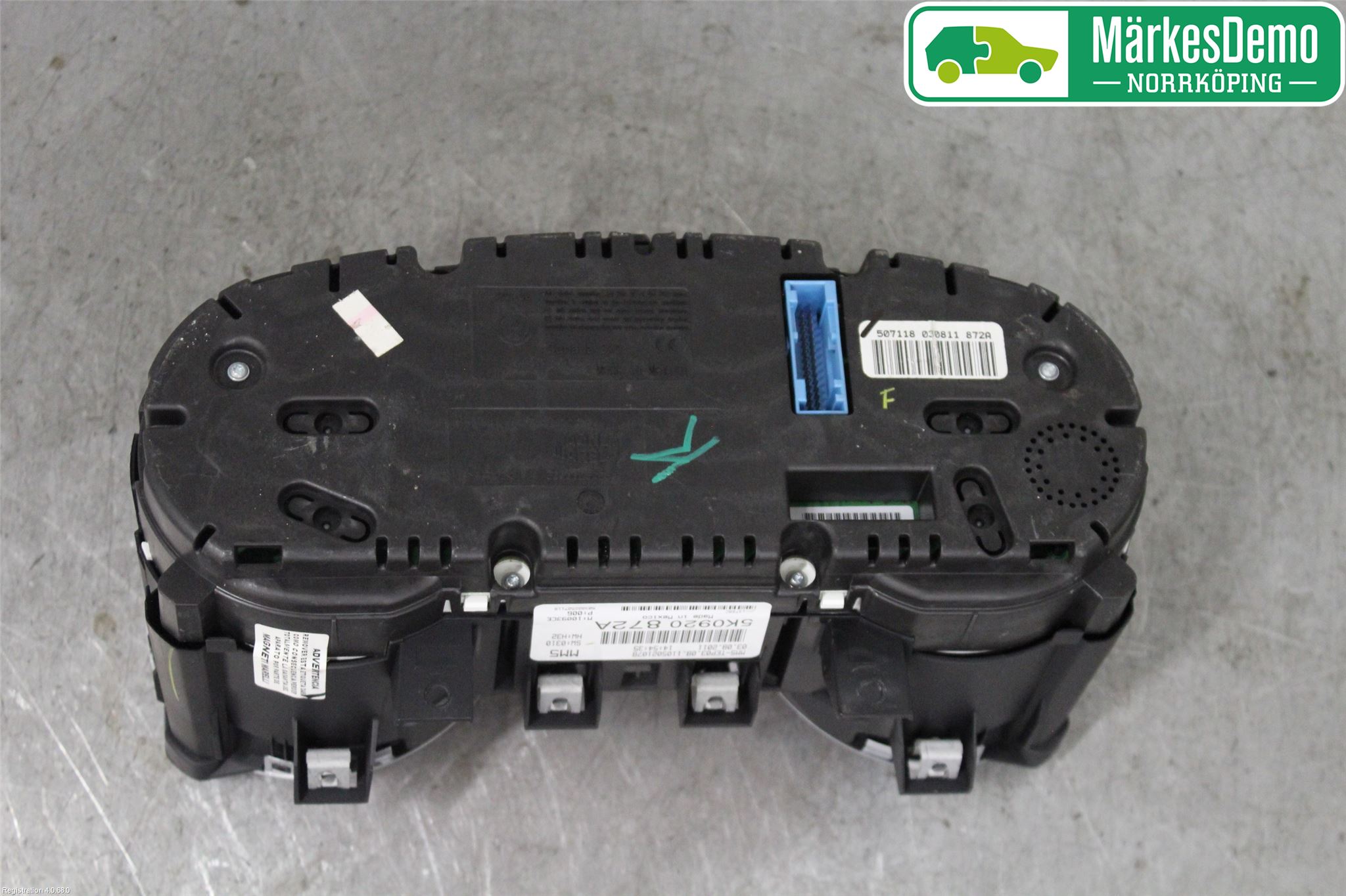 Volkswagen VW GOLF VI 09-13 Instrument Komb
